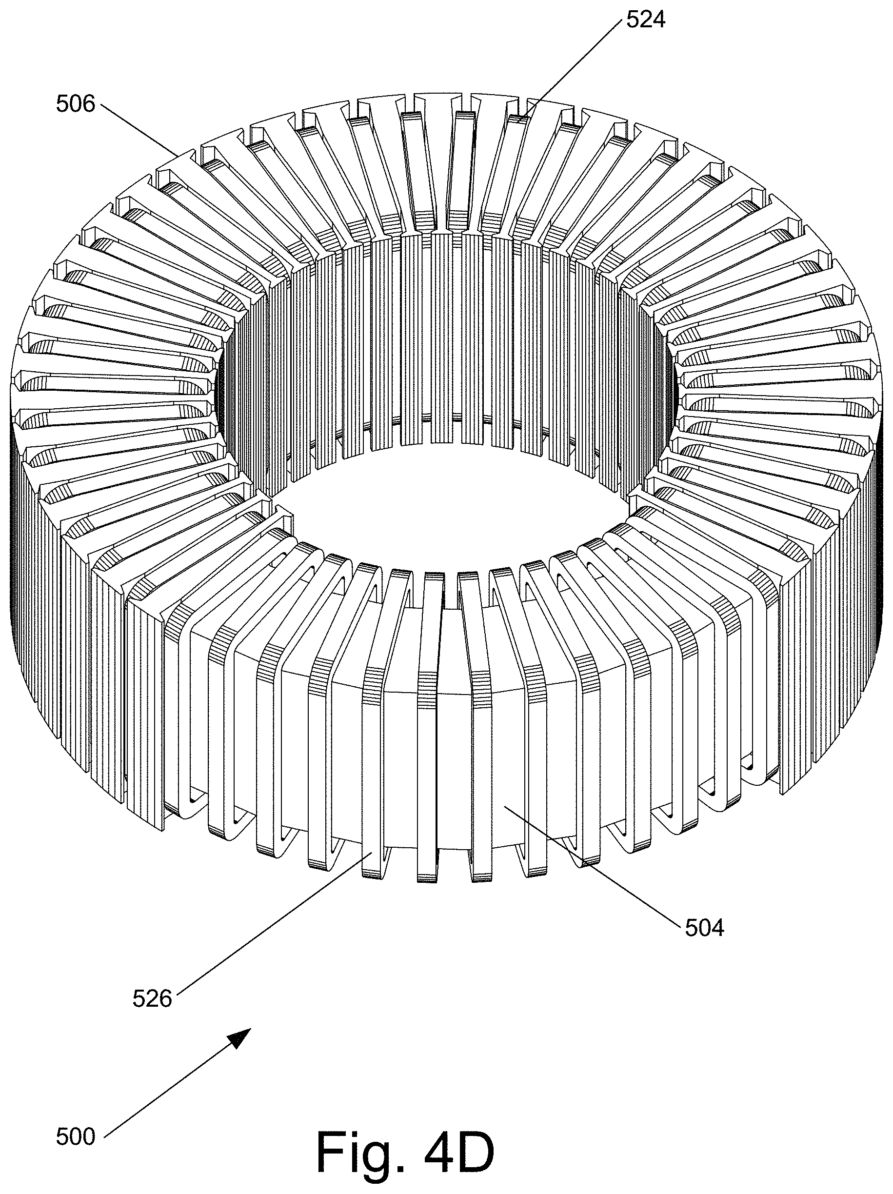 Patent US11784523 Figure 7 – Multi-tunnel electric motor/generator