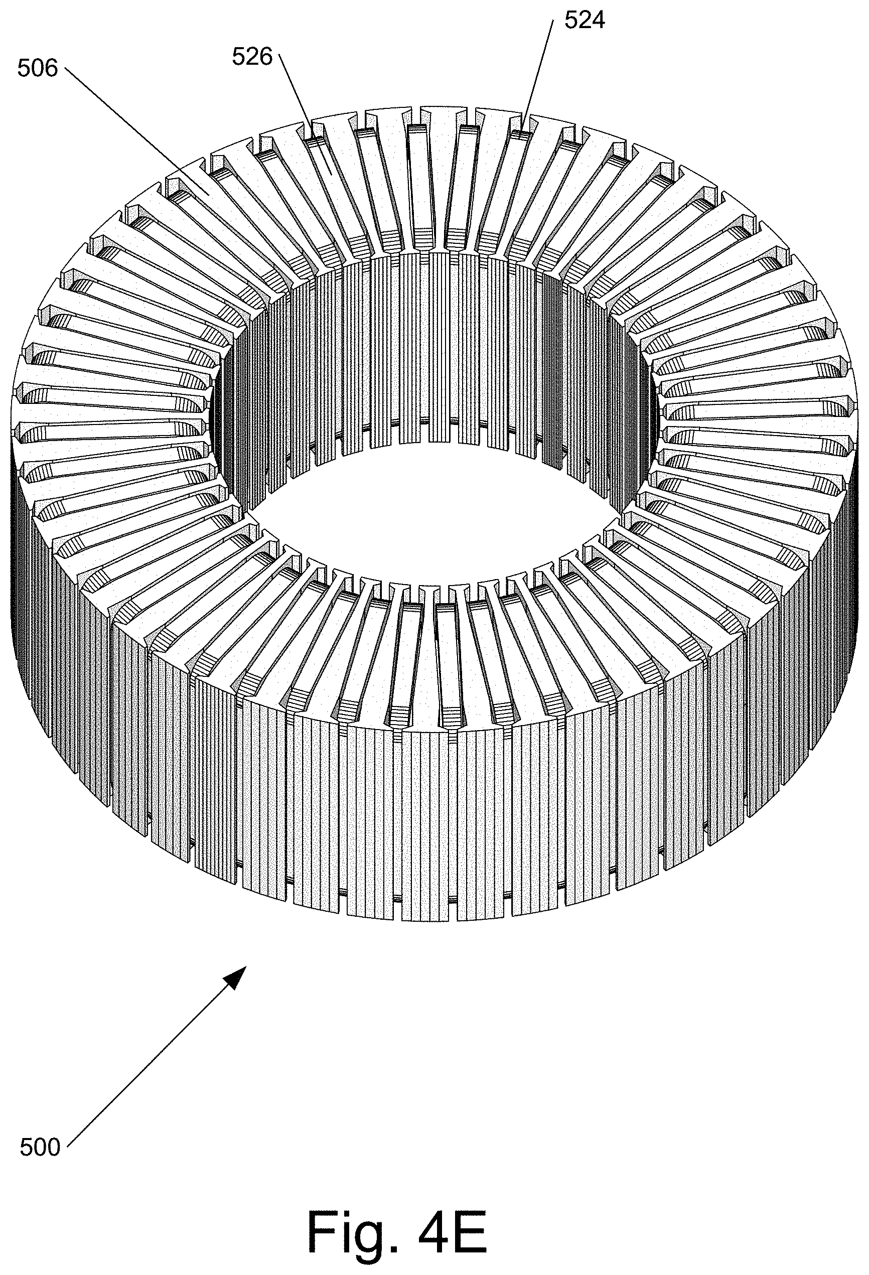 Patent US11784523 Figure 8 – Multi-tunnel electric motor/generator
