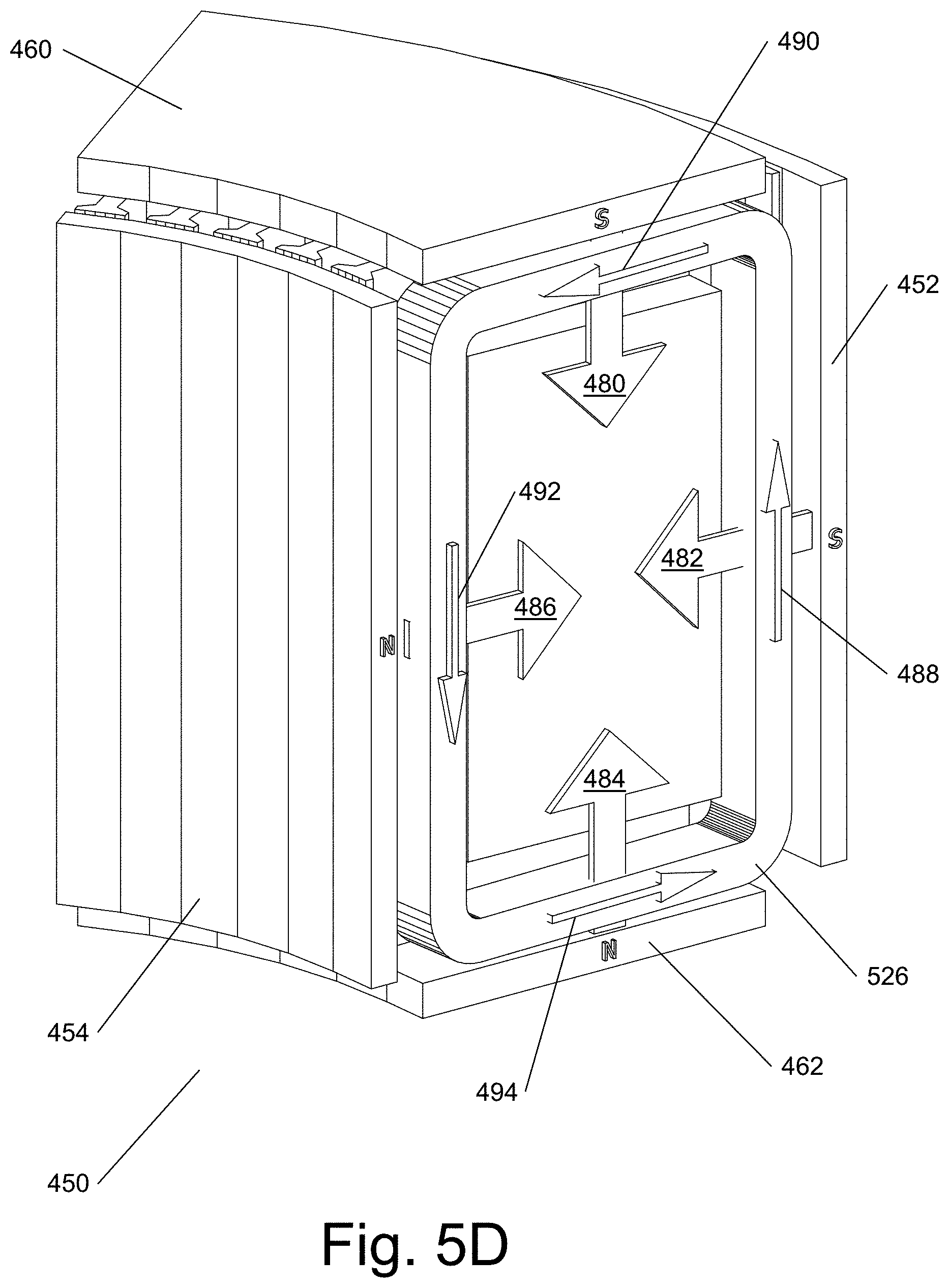 Patent US11784523 Figure 12 – Multi-tunnel electric motor/generator
