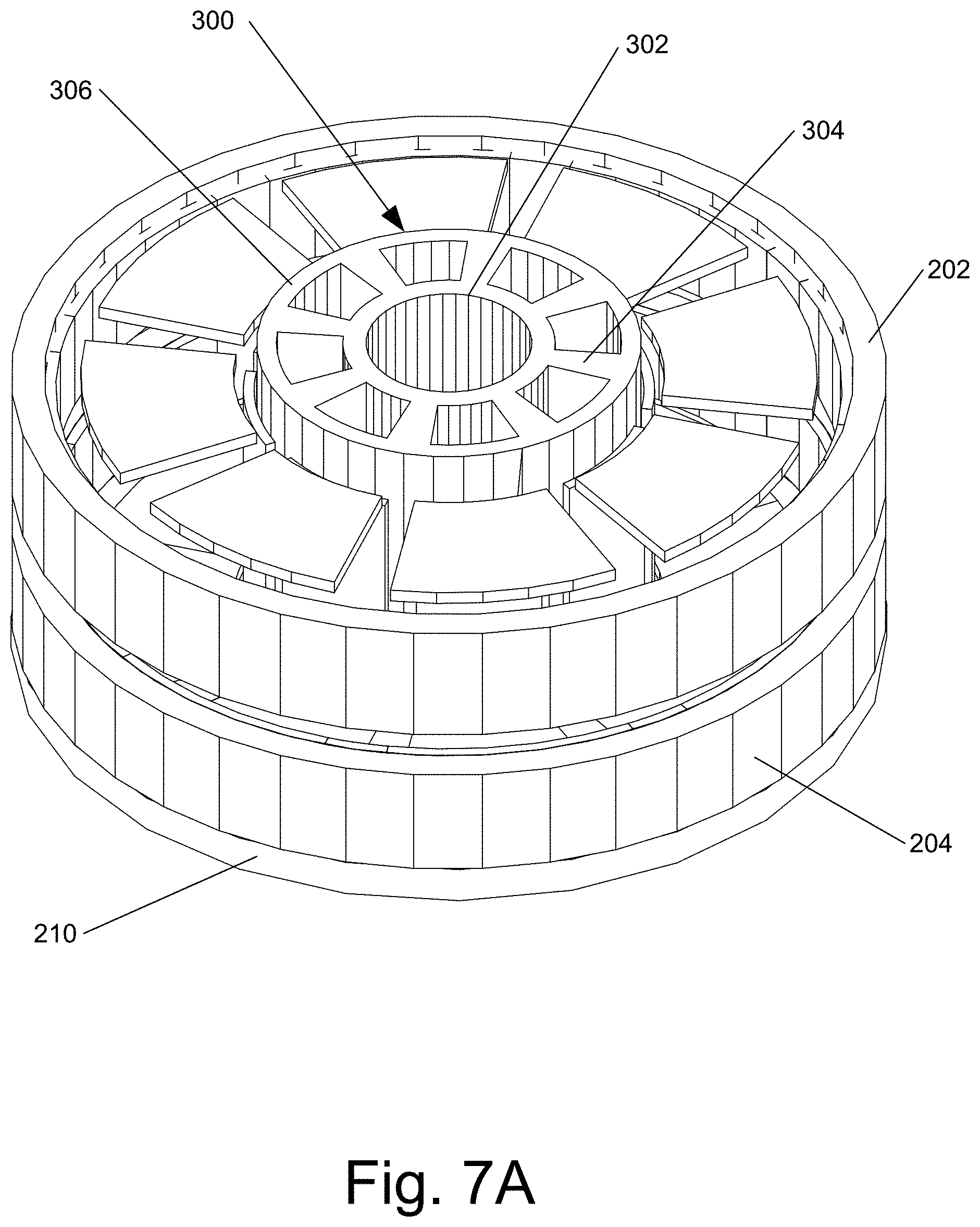 Patent US11784523 Figure 17 – Multi-tunnel electric motor/generator