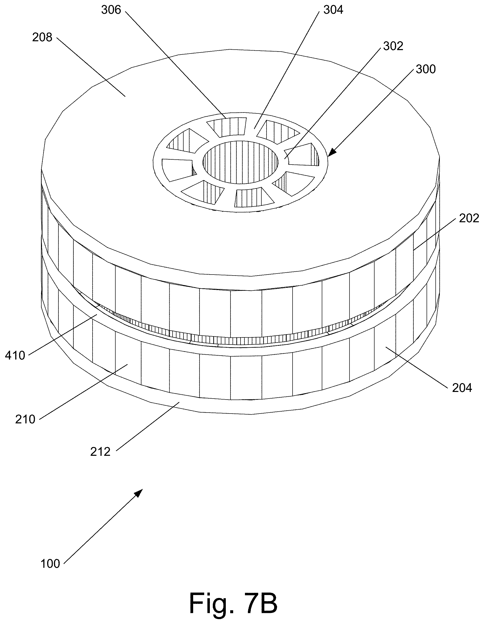 Patent US11784523 Figure 18 – Multi-tunnel electric motor/generator