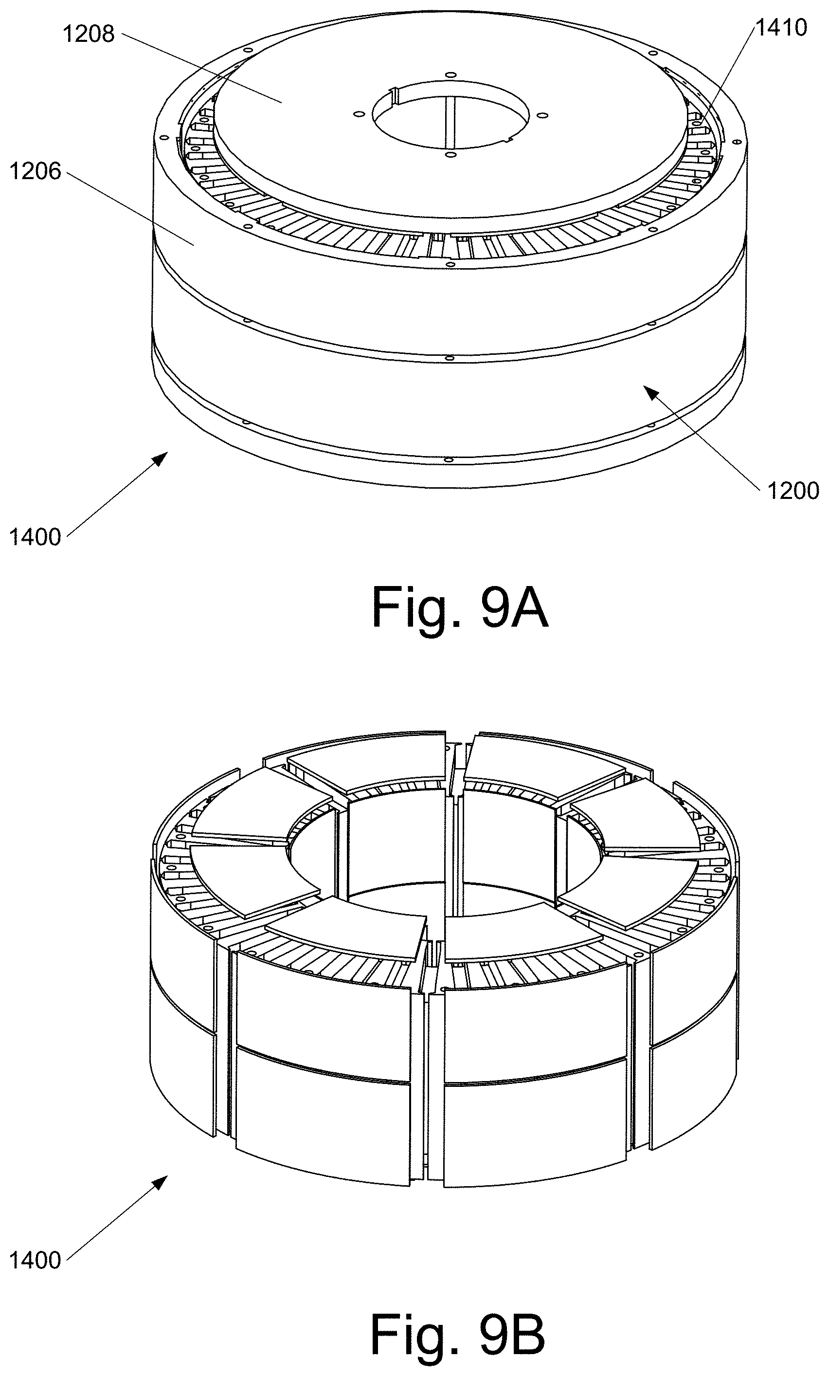 Patent US11784523 Figure 20 – Multi-tunnel electric motor/generator