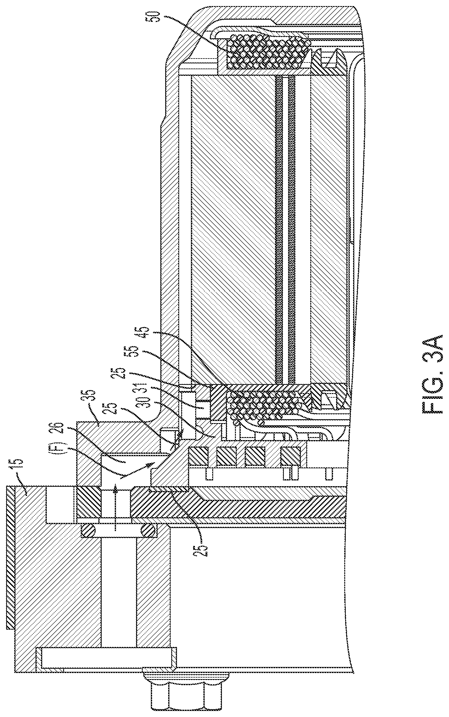 Patent US11784526 Figure 3 – Cooling system for electric motor busbar, stator and coils