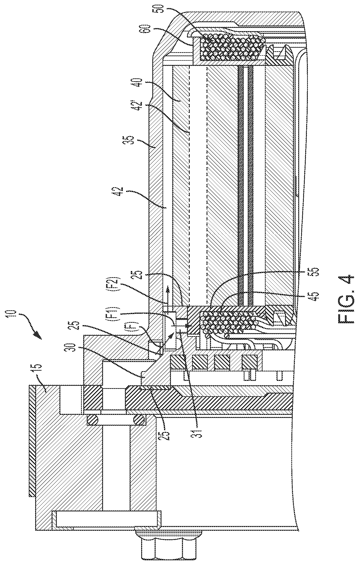 Patent US11784526 Figure 5 – Cooling system for electric motor busbar, stator and coils