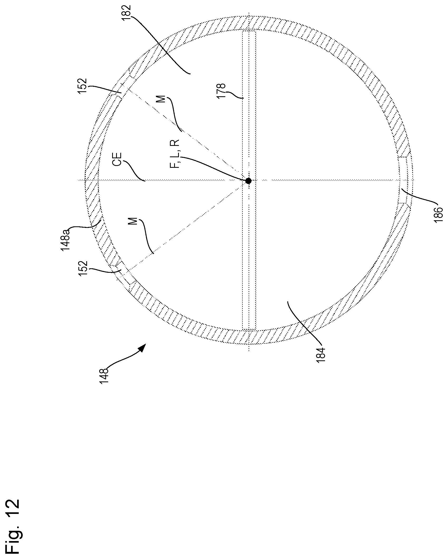 Patent US11784527 Figure 10 – Linear motor stator arrangement with external convective forced cooling