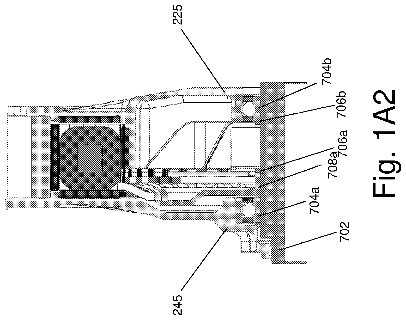 Patent US11784529 Figure 2 – Torque tunnel Halbach Array electric machine