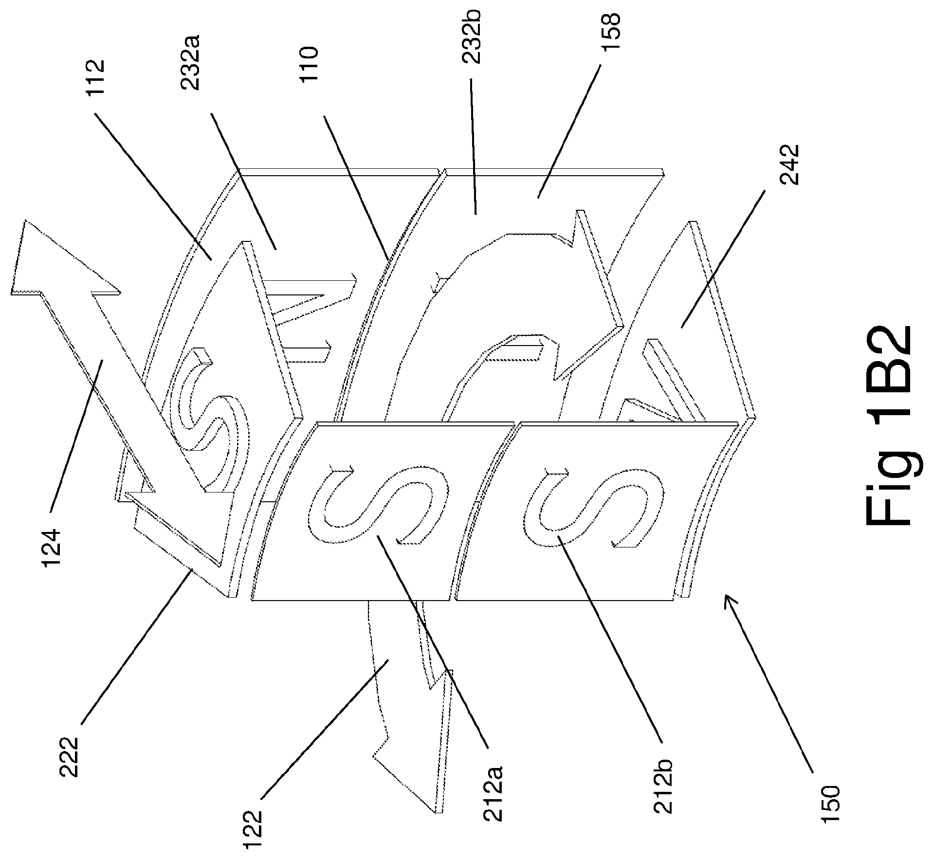 Patent US11784529 Figure 4 – Torque tunnel Halbach Array electric machine