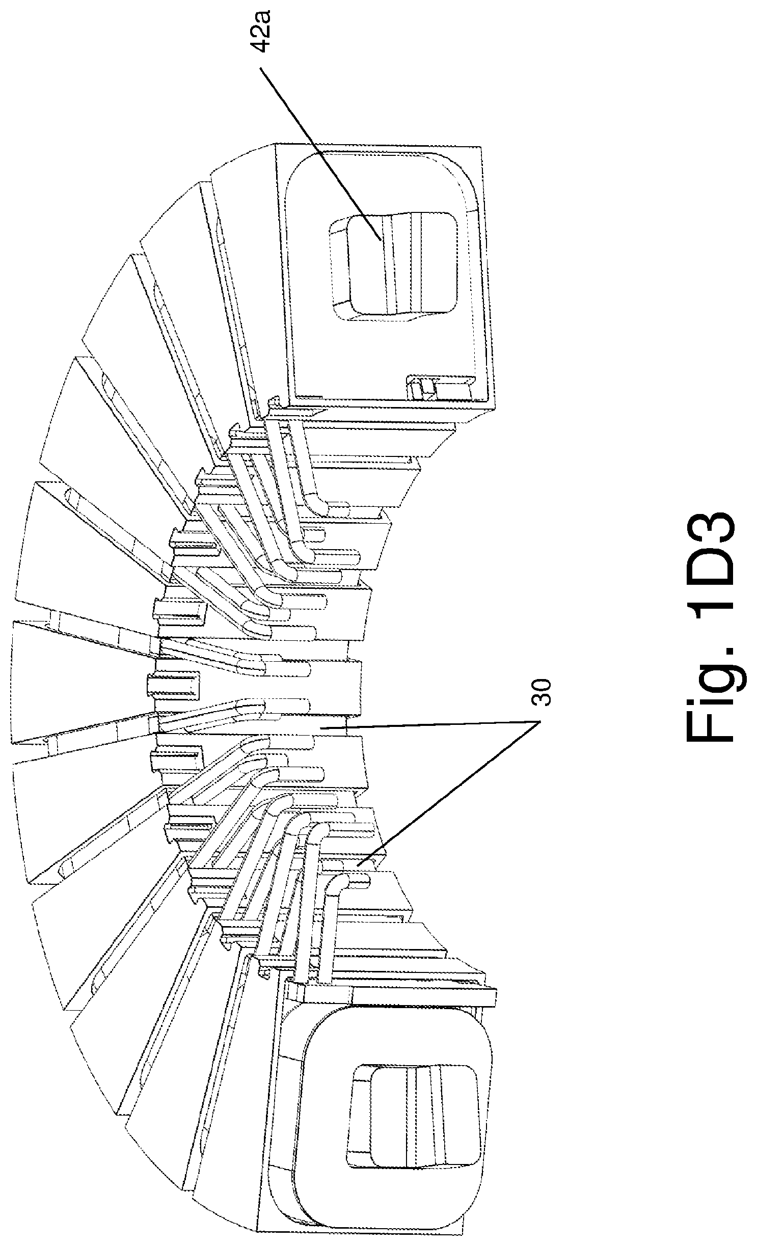 Patent US11784529 Figure 11 – Torque tunnel Halbach Array electric machine