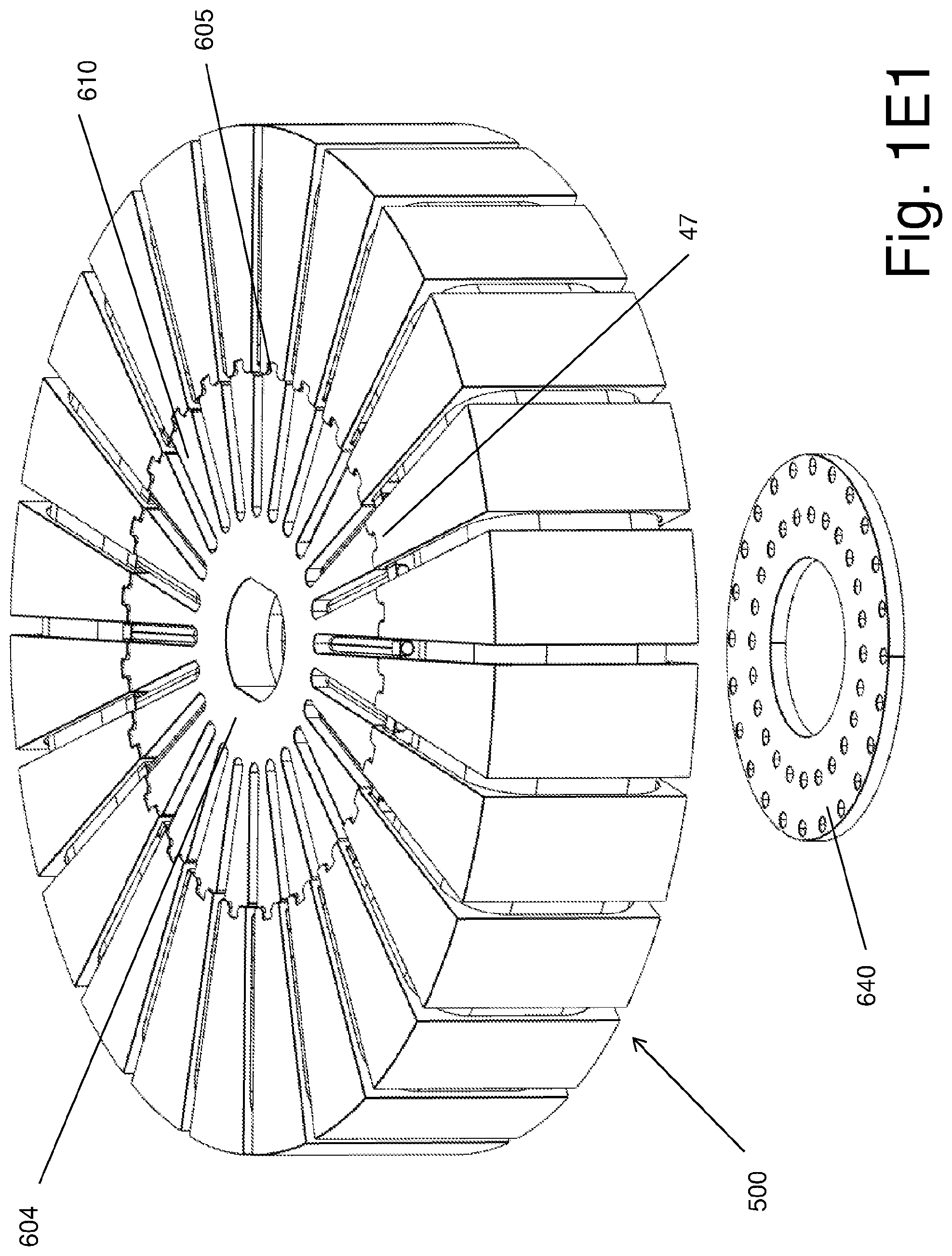 Patent US11784529 Figure 12 – Torque tunnel Halbach Array electric machine