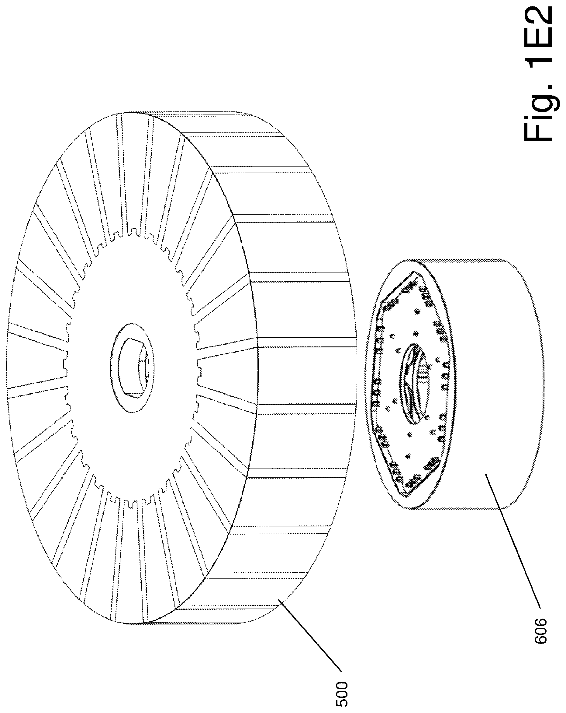 Patent US11784529 Figure 13 – Torque tunnel Halbach Array electric machine