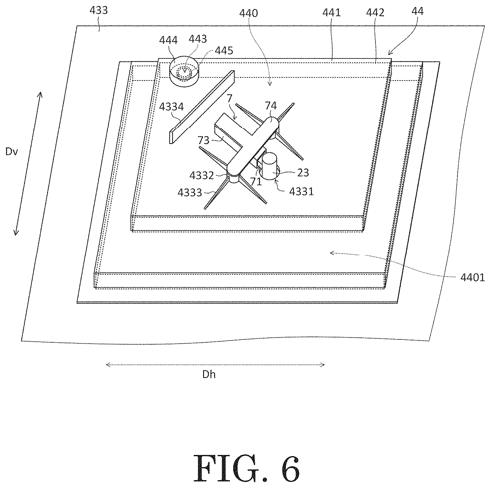 Patent US11784531 Figure 6 – Motor having an electrical discharging device and cover member