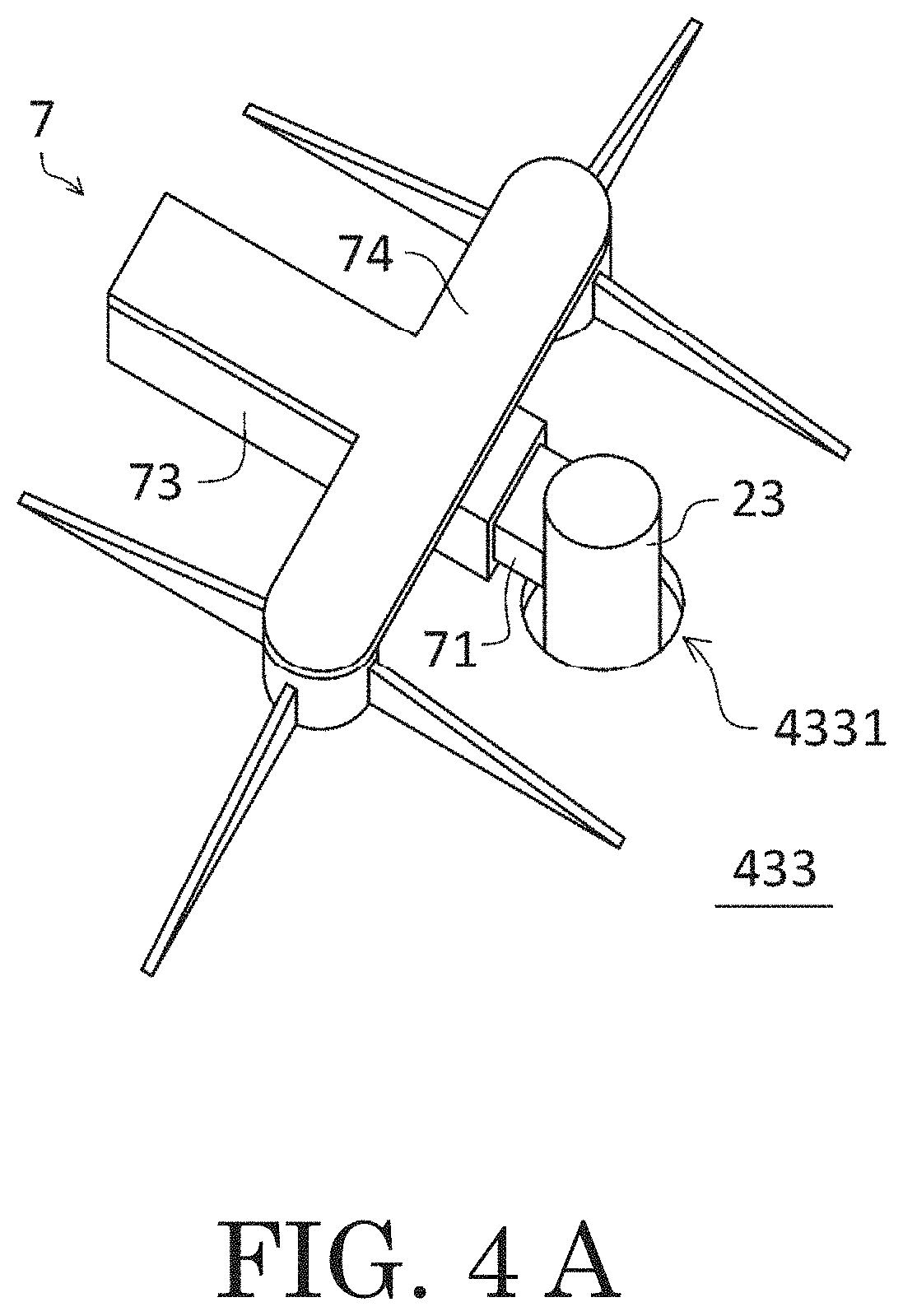 Patent US11784532 Figure 4 – Motor