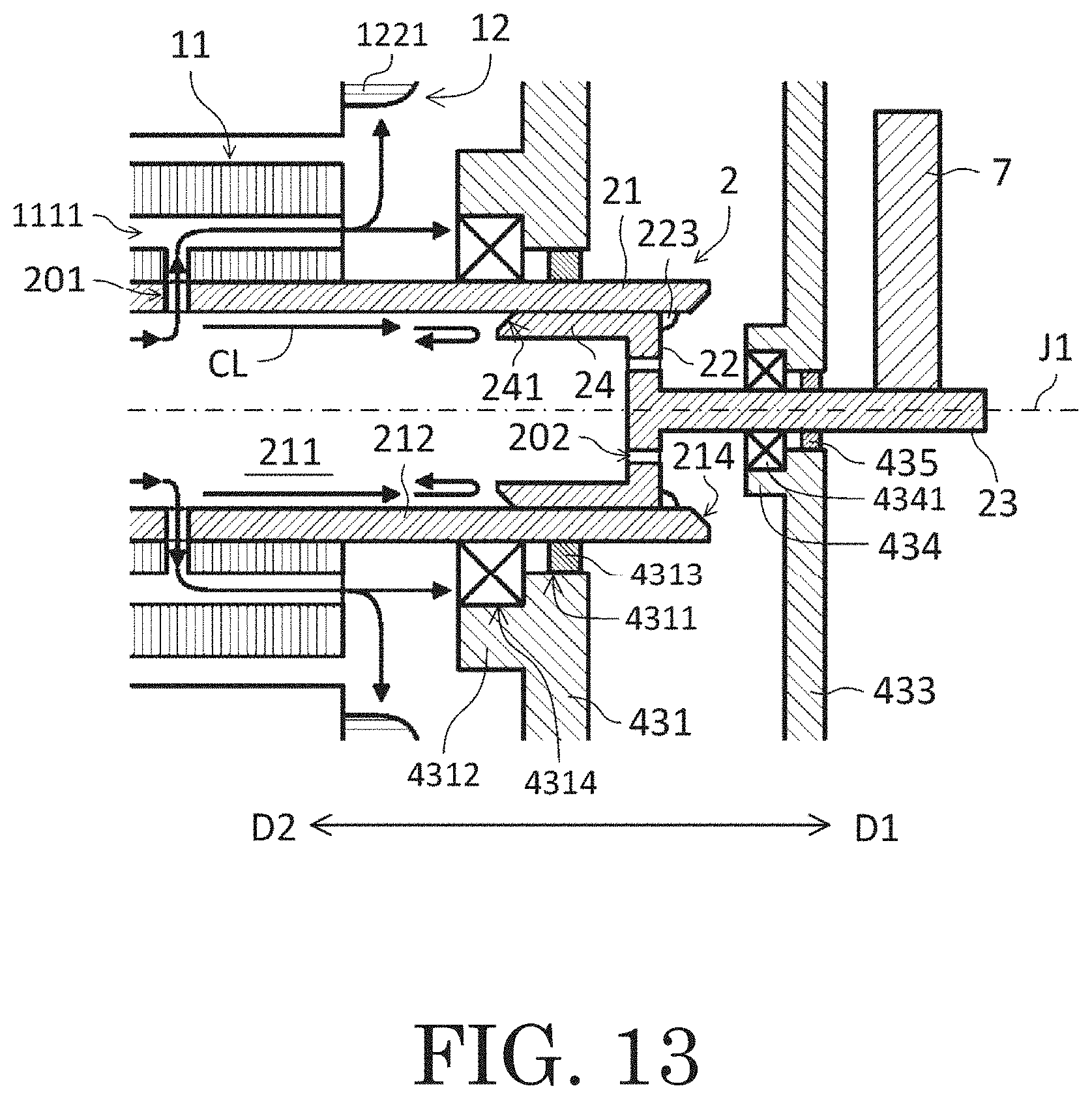 Patent US11784532 Figure 17 – Motor