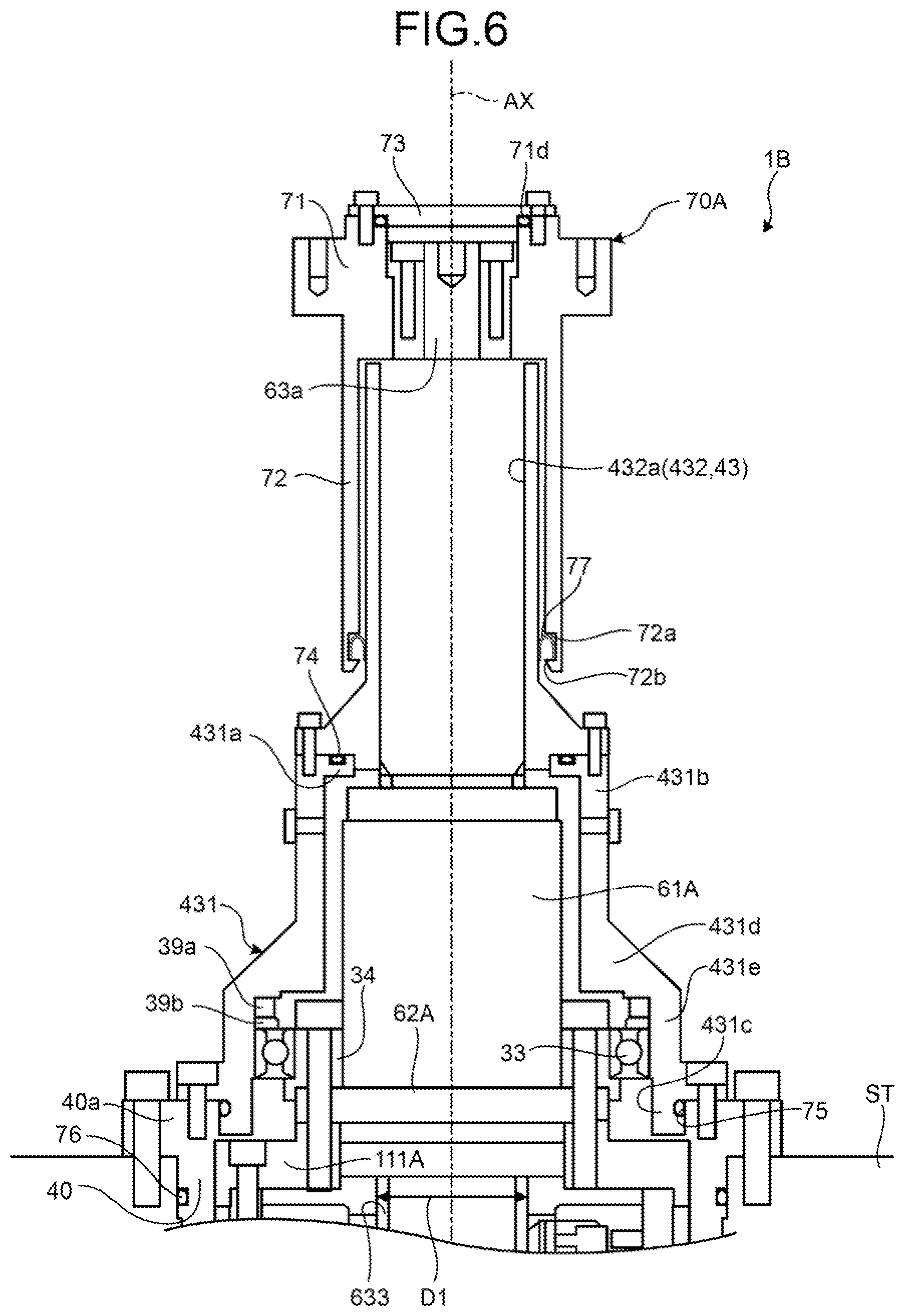 Patent US11784535 Figure 6 – Actuator