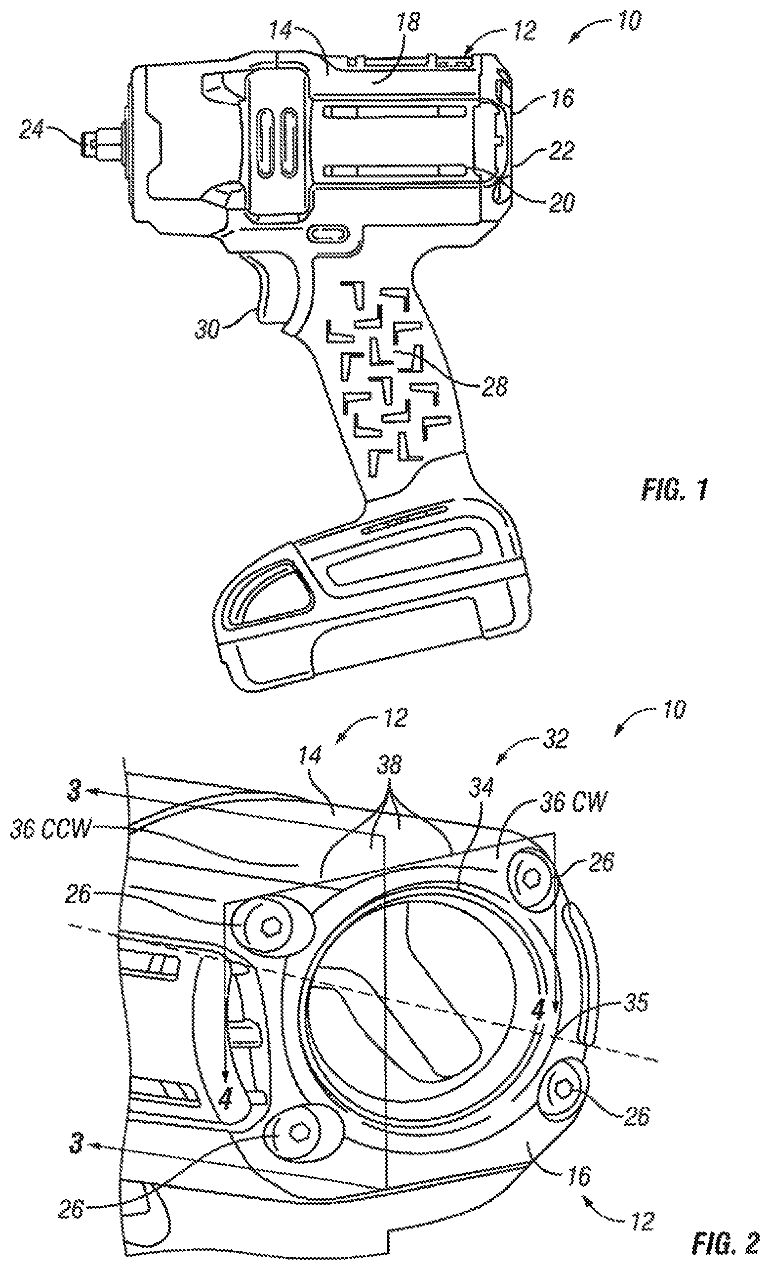 Patent US11784538 Figure 1 – Power tool user interfaces