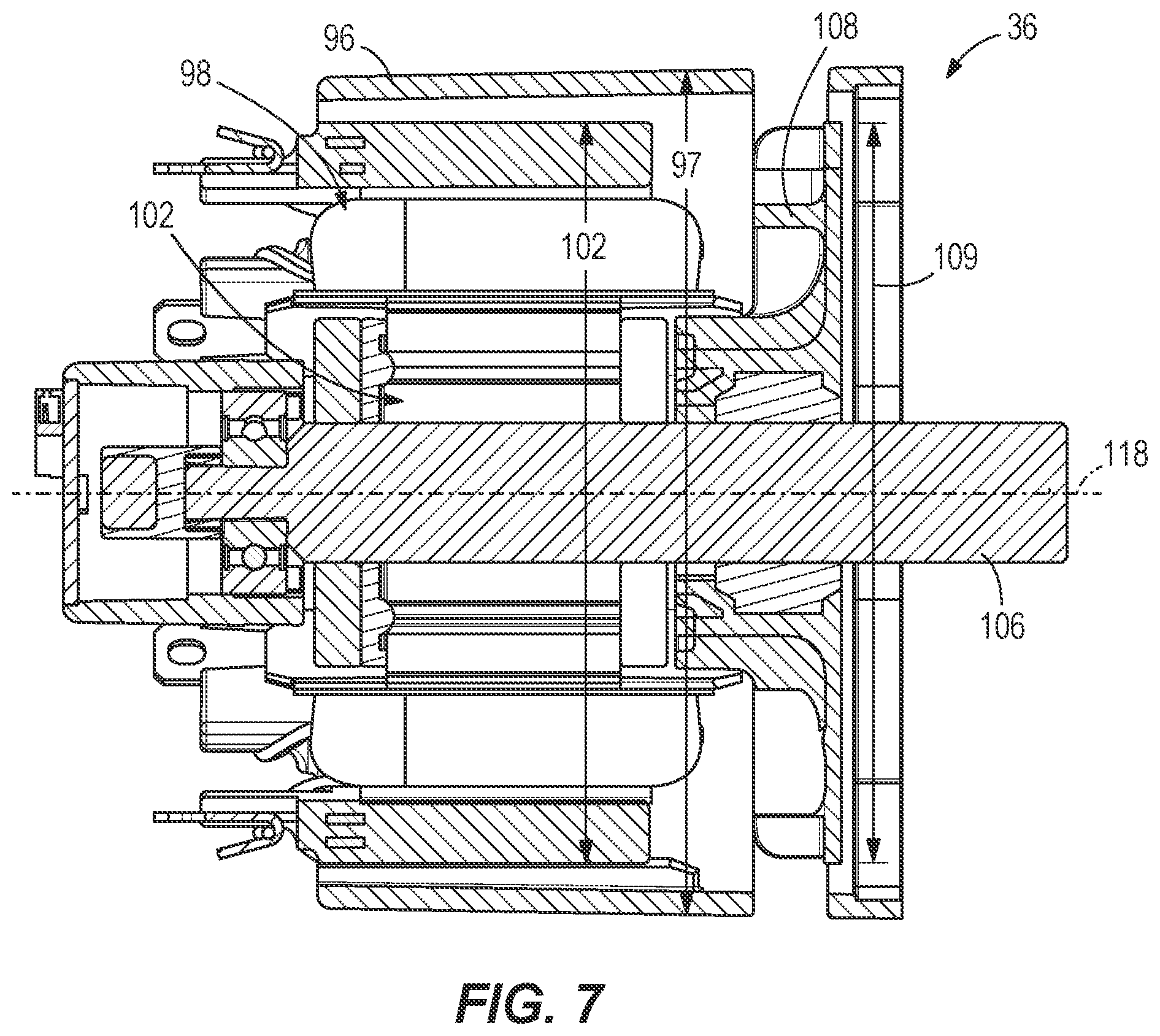 Patent US11784540 Figure 4 – Adapter for configuring gas engine replacement device