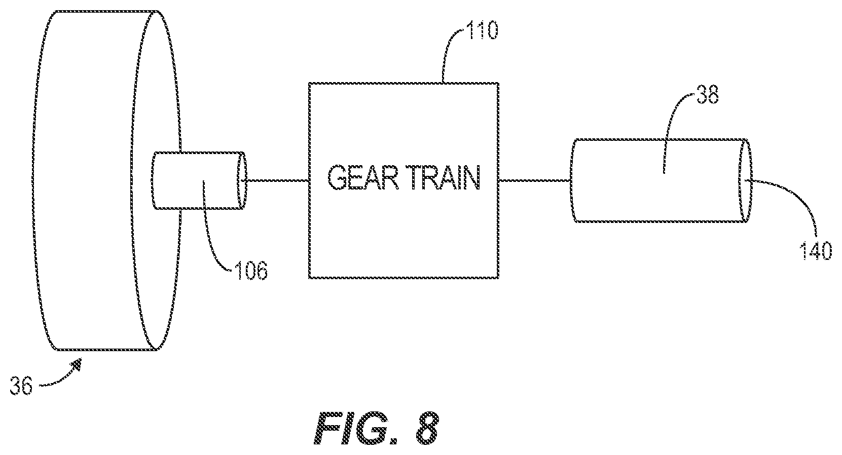 Patent US11784540 Figure 5 – Adapter for configuring gas engine replacement device