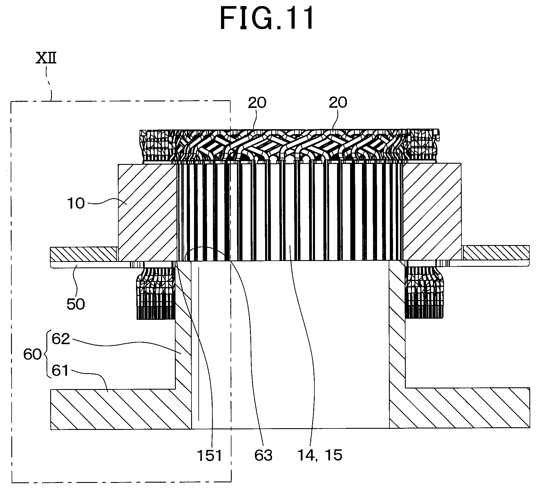Patent US11784545 Figure 9 – Method of manufacturing stator for rotating electric machine