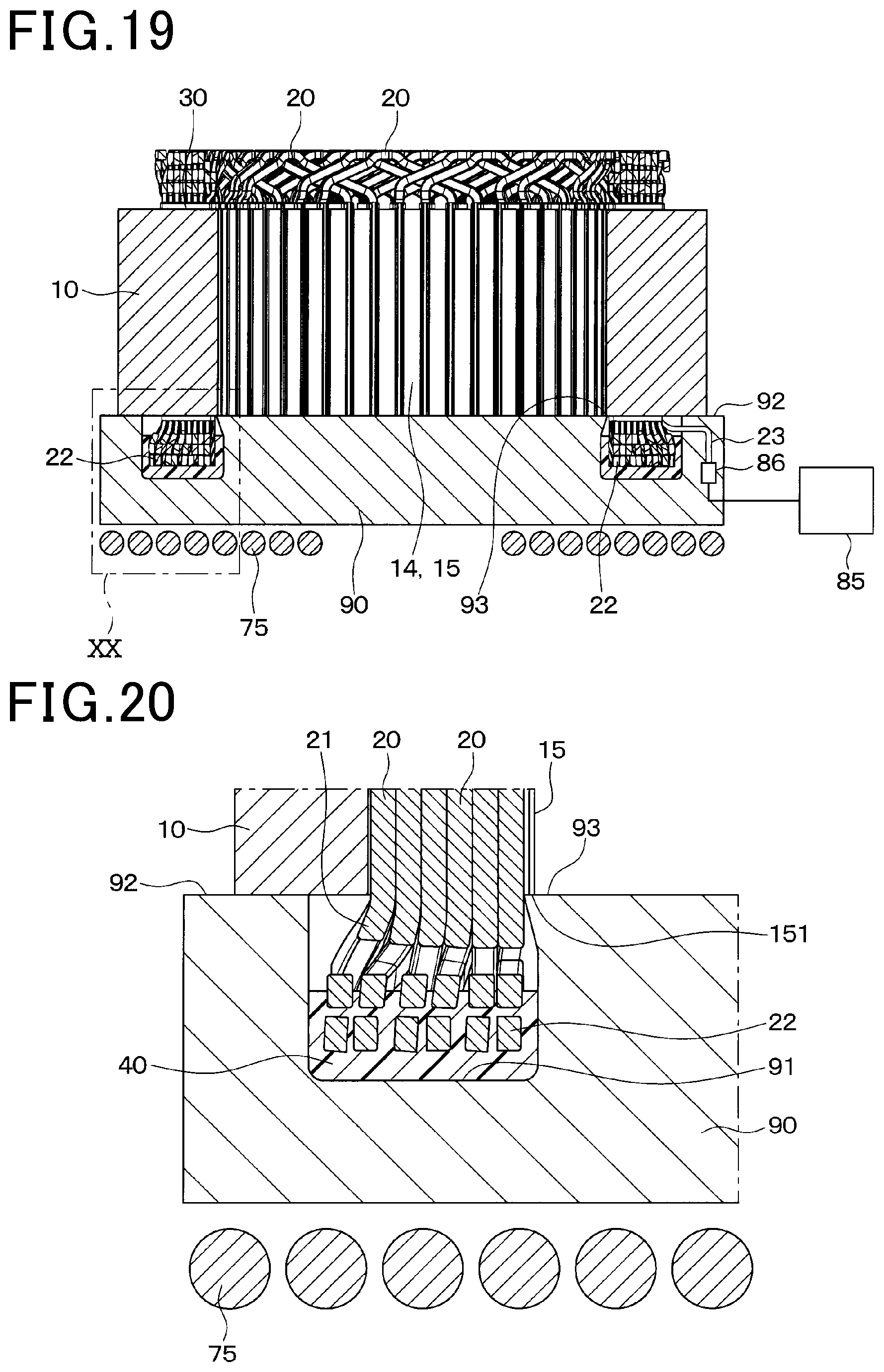 Patent US11784545 Figure 14 – Method of manufacturing stator for rotating electric machine