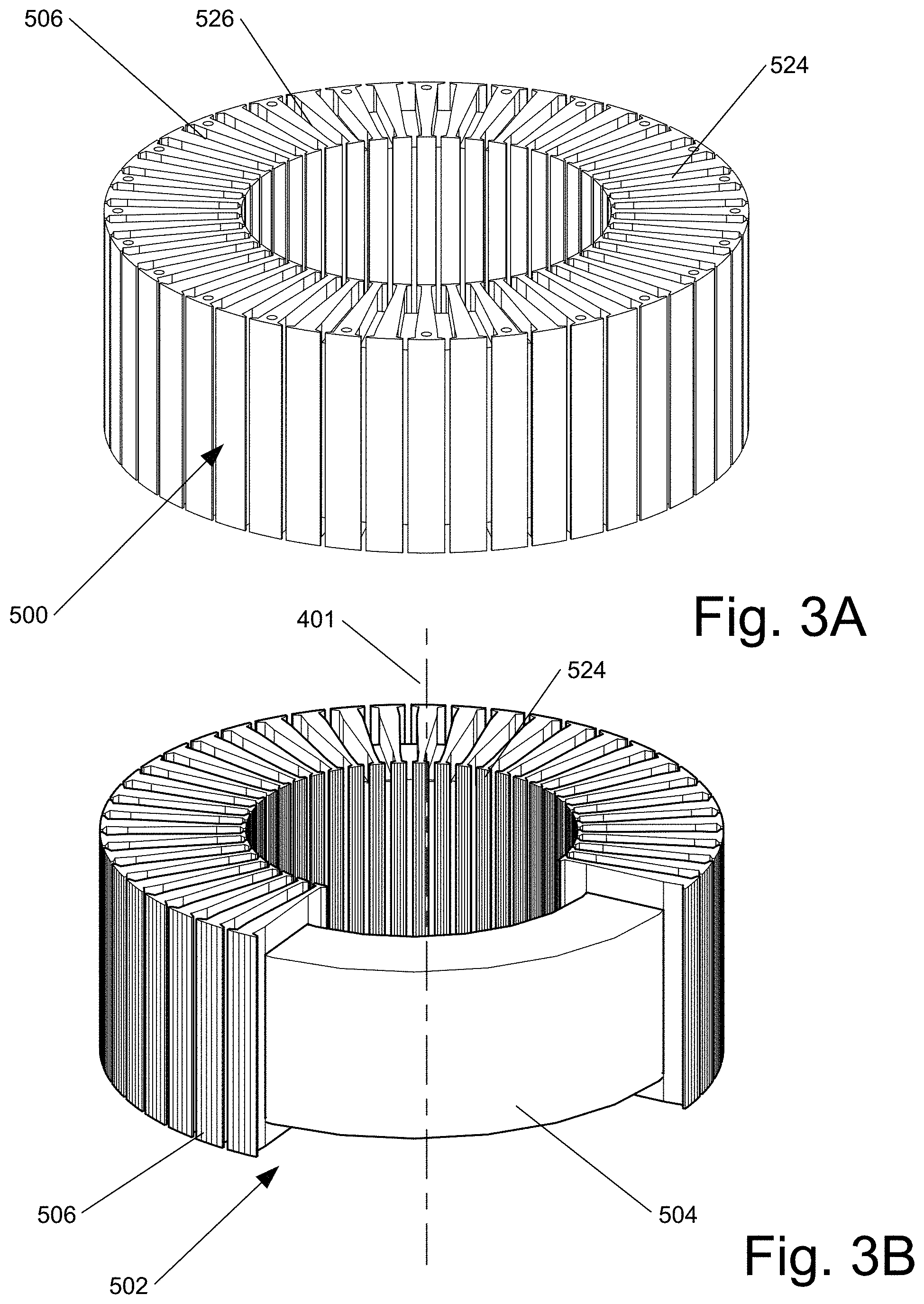 Patent US11784546 Figure 3 – Circumferential flux electric machine with field weakening mechanisms and methods of use