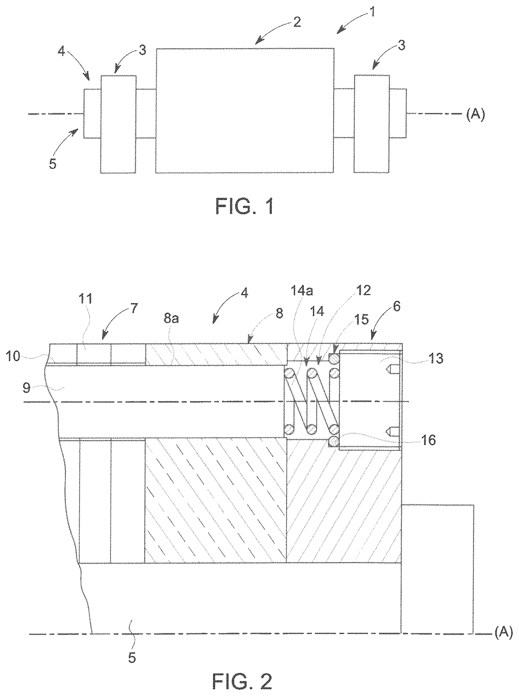 Patent US11784547 Figure 1 – Rotor for a squirrel-cage asynchronous rotating electric machine and associated rotating machine