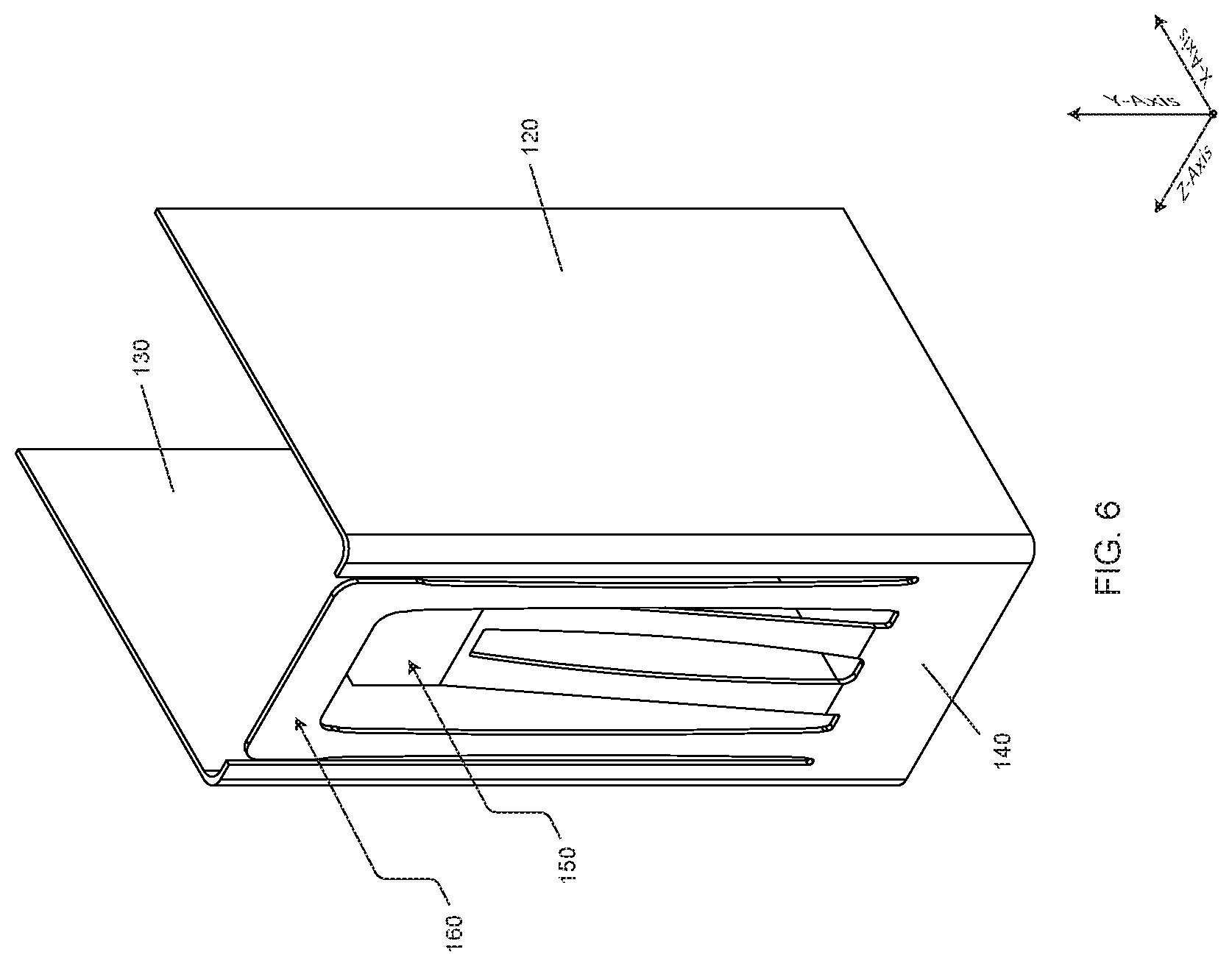 Patent US11784548 Figure 7 – Vibrating actuator with two resonant frequencies and two moving parts