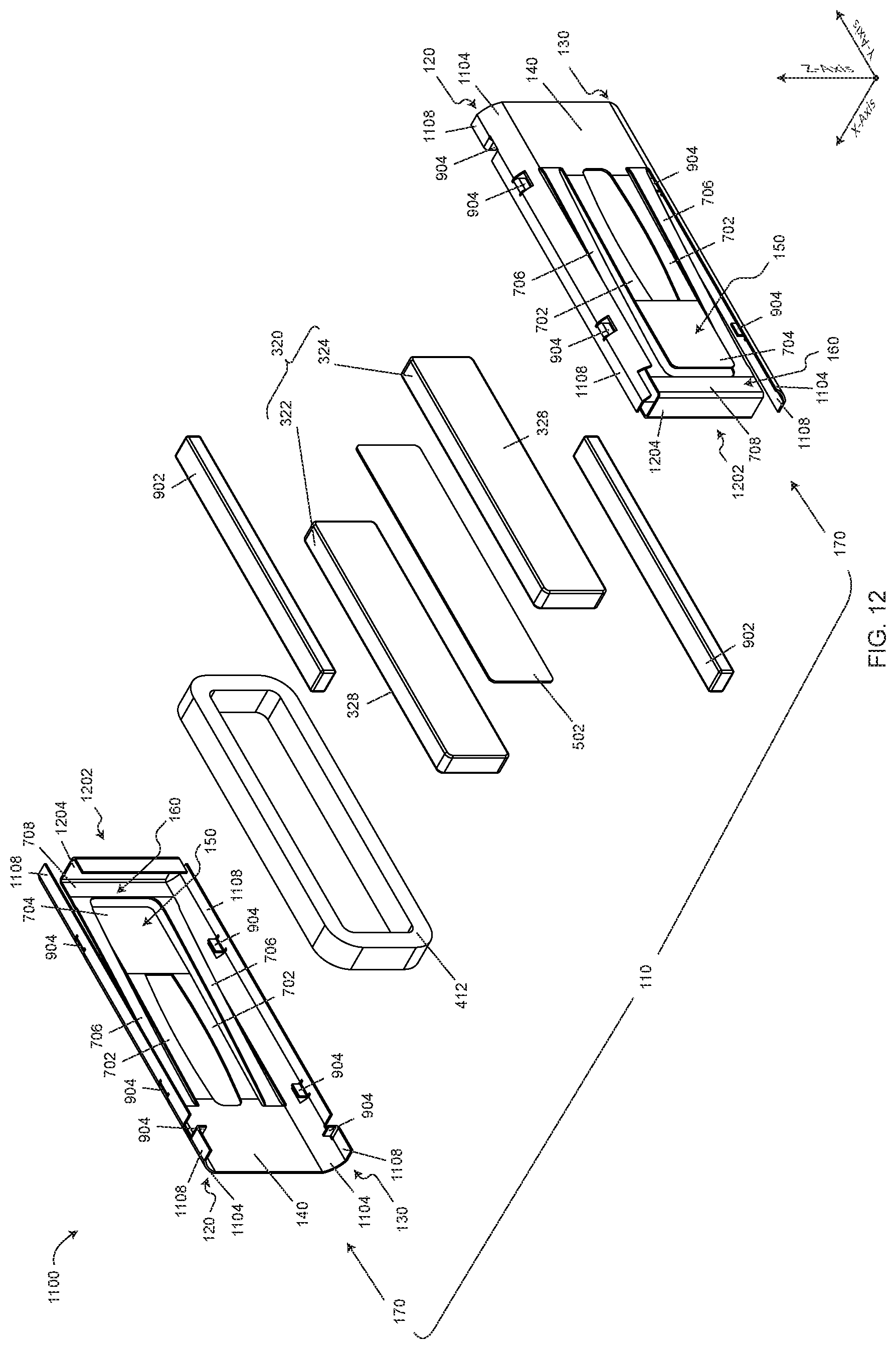 Patent US11784548 Figure 13 – Vibrating actuator with two resonant frequencies and two moving parts