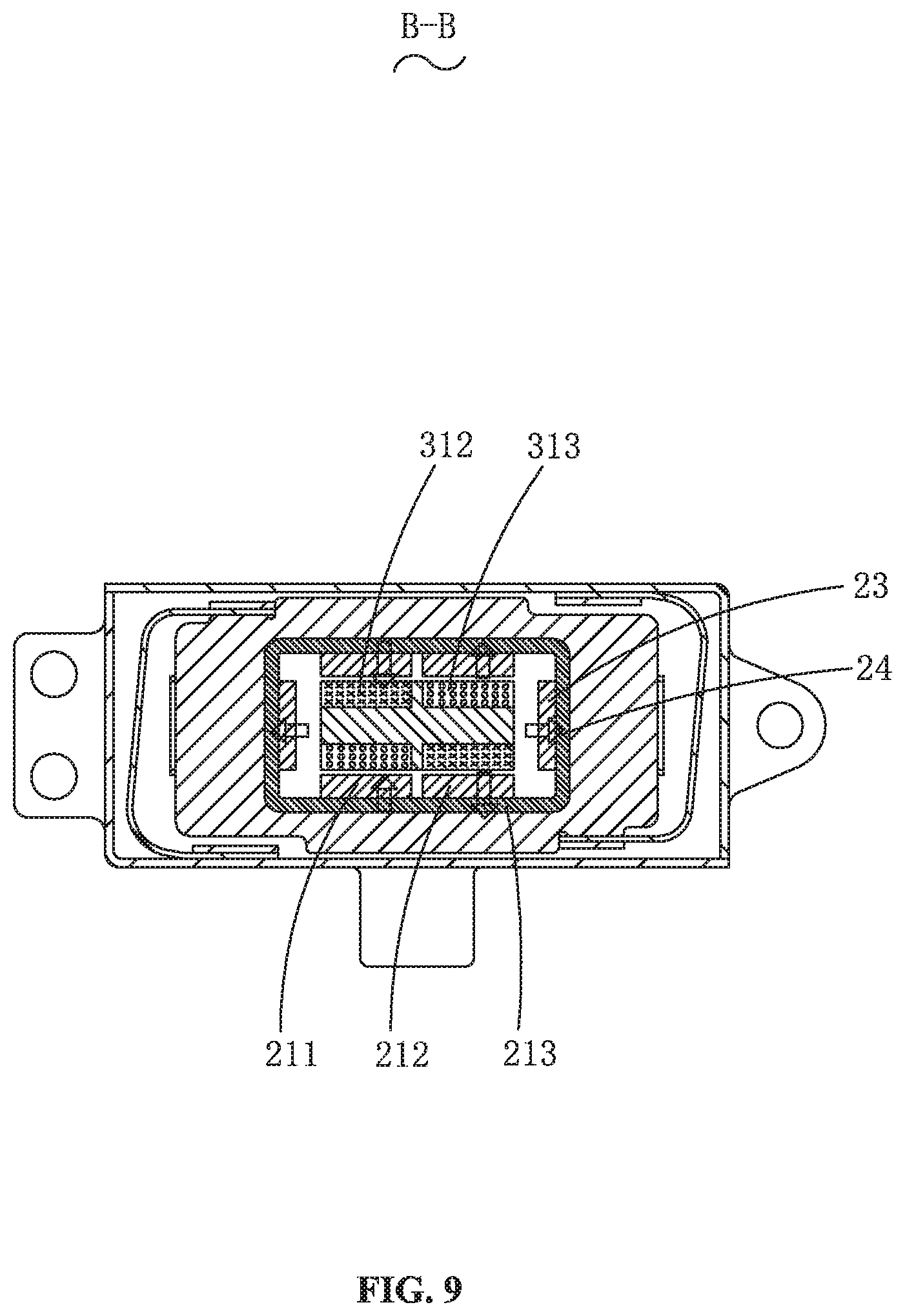 Patent US11784549 Figure 9 – Motor