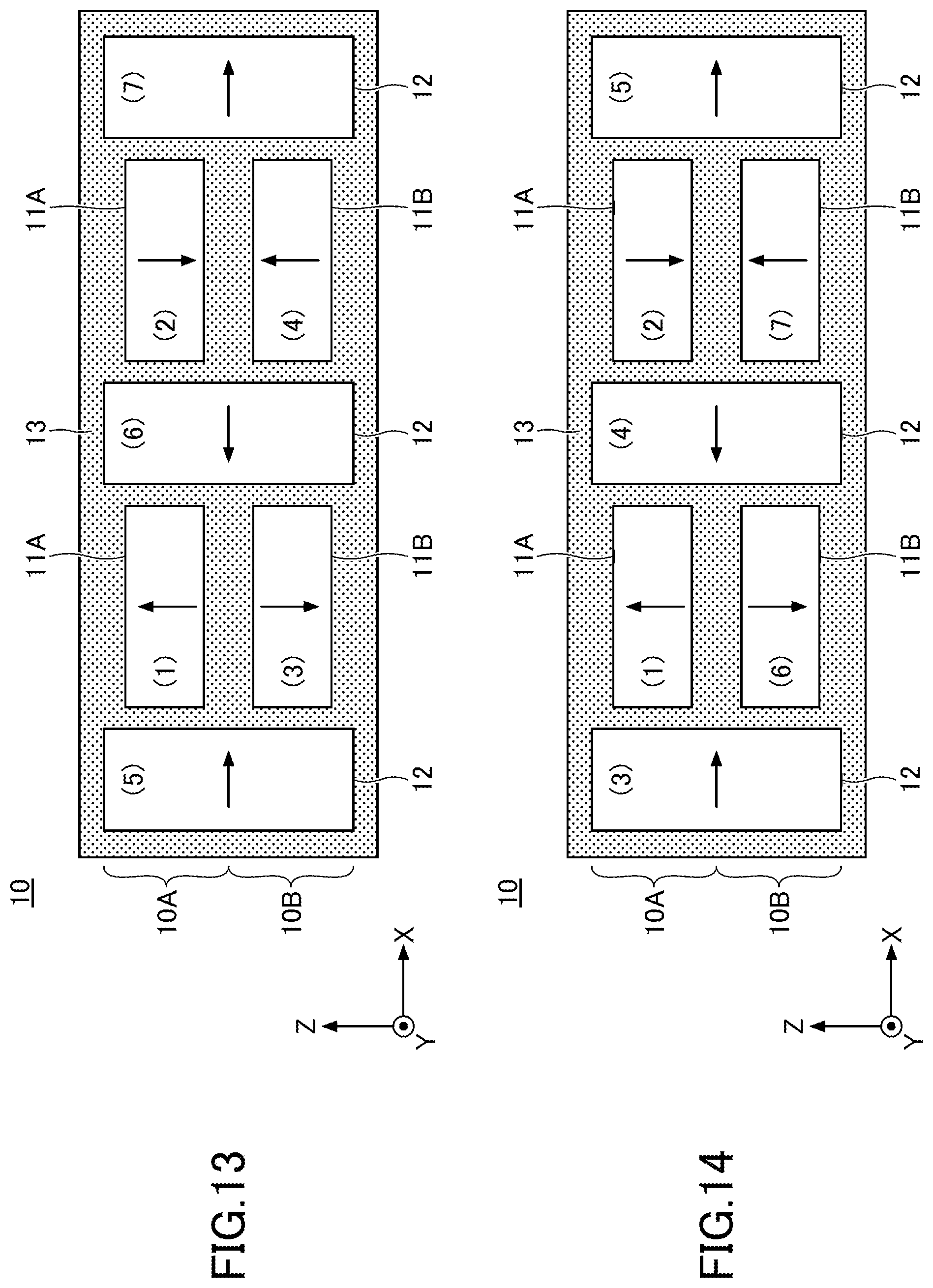 Patent US11784550 Figure 10 – Permanent field magnet, manufacturing method, and linear motor