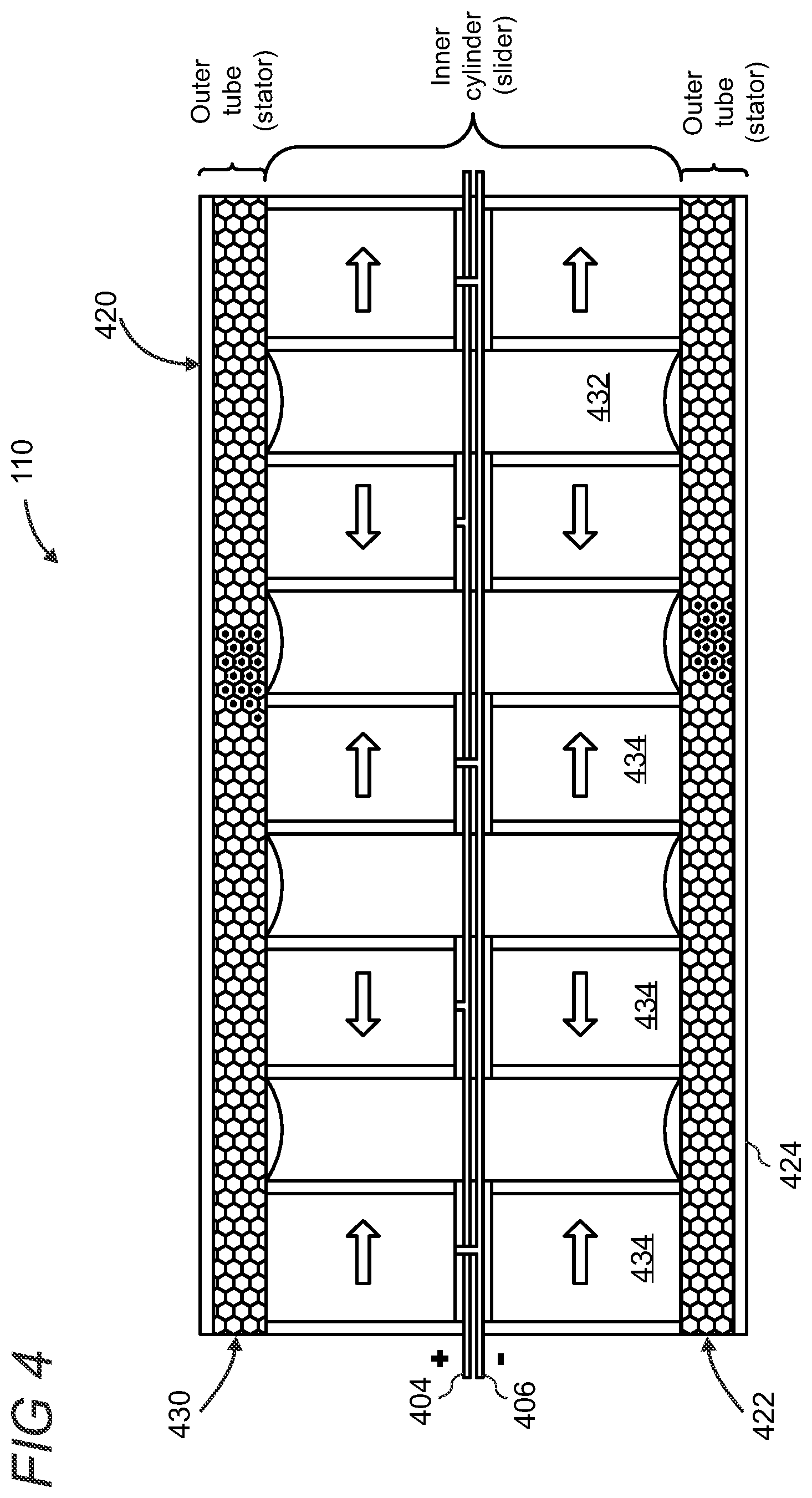 Patent US11784551 Figure 5 – Flexible electric actuator