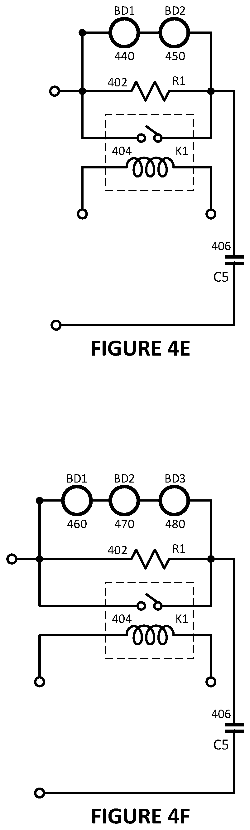 Patent US11784556 Figure 5 – Inrush current limiting and surge protection circuit and system