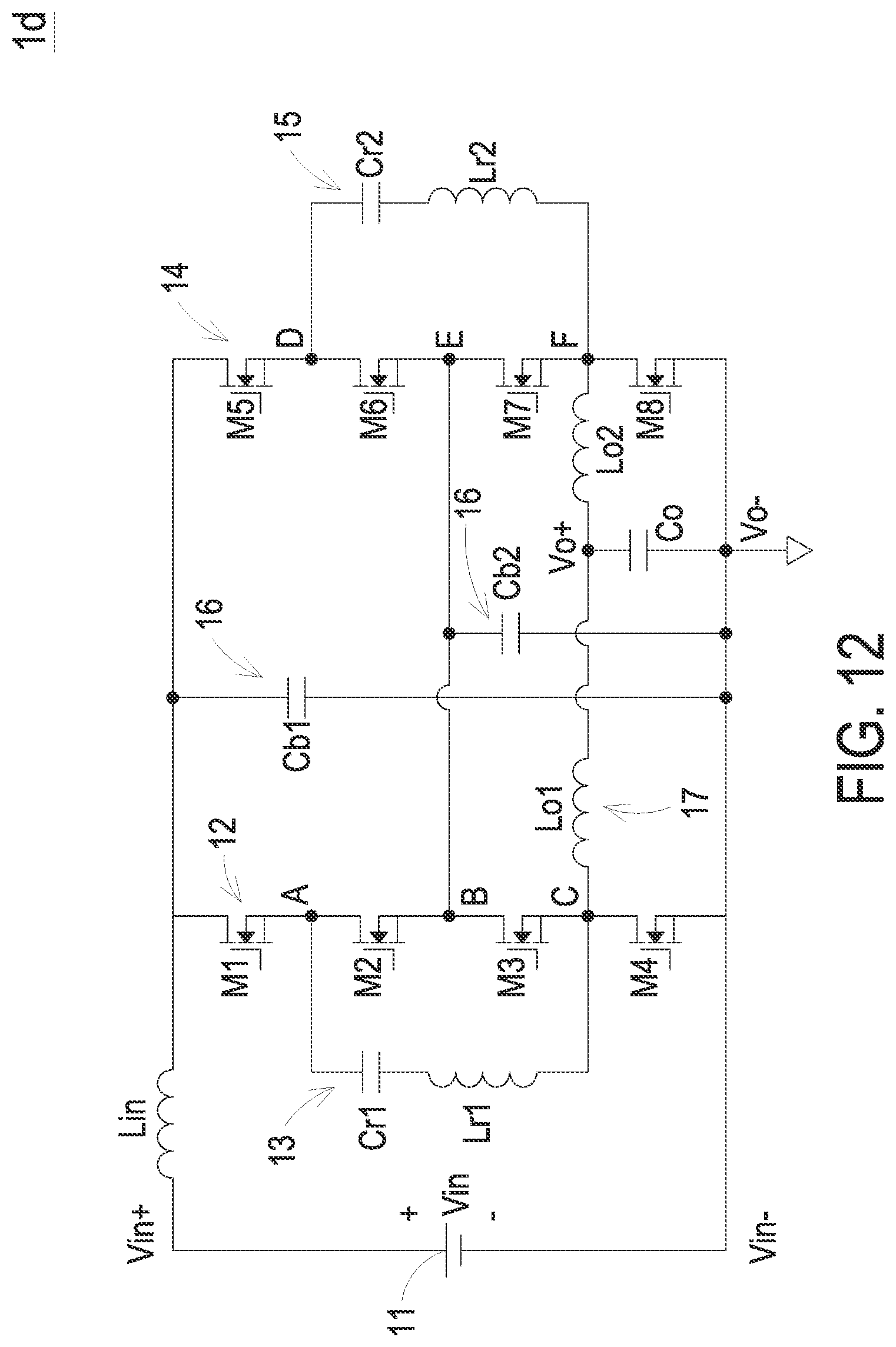 Patent US11784560 Figure 12 – Power conversion circuit