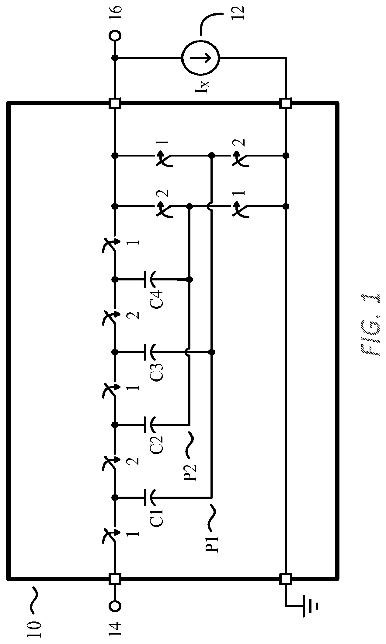 Patent US11784561 Figure 1 – Charge pump stability control