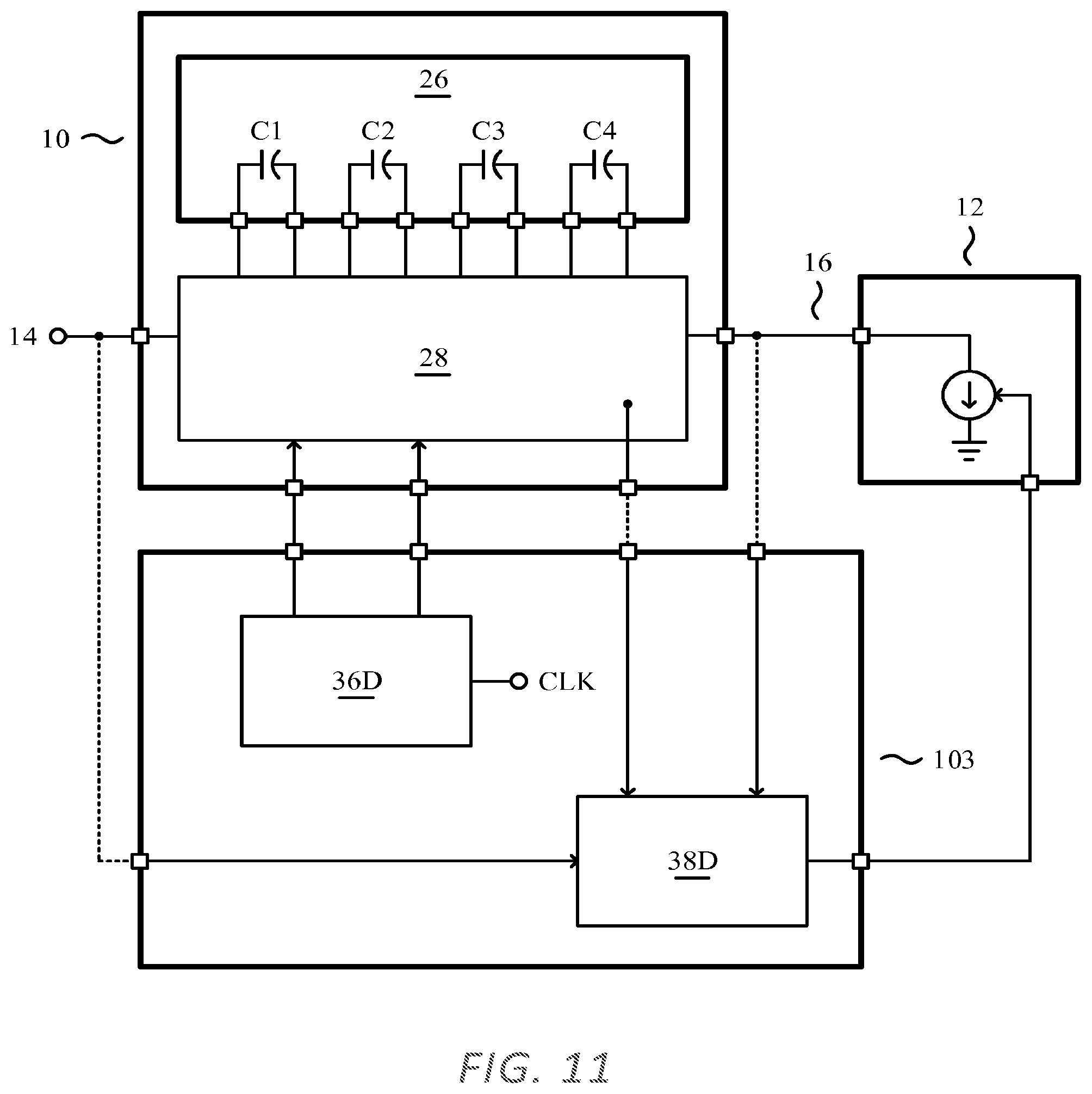 Patent US11784561 Figure 9 – Charge pump stability control