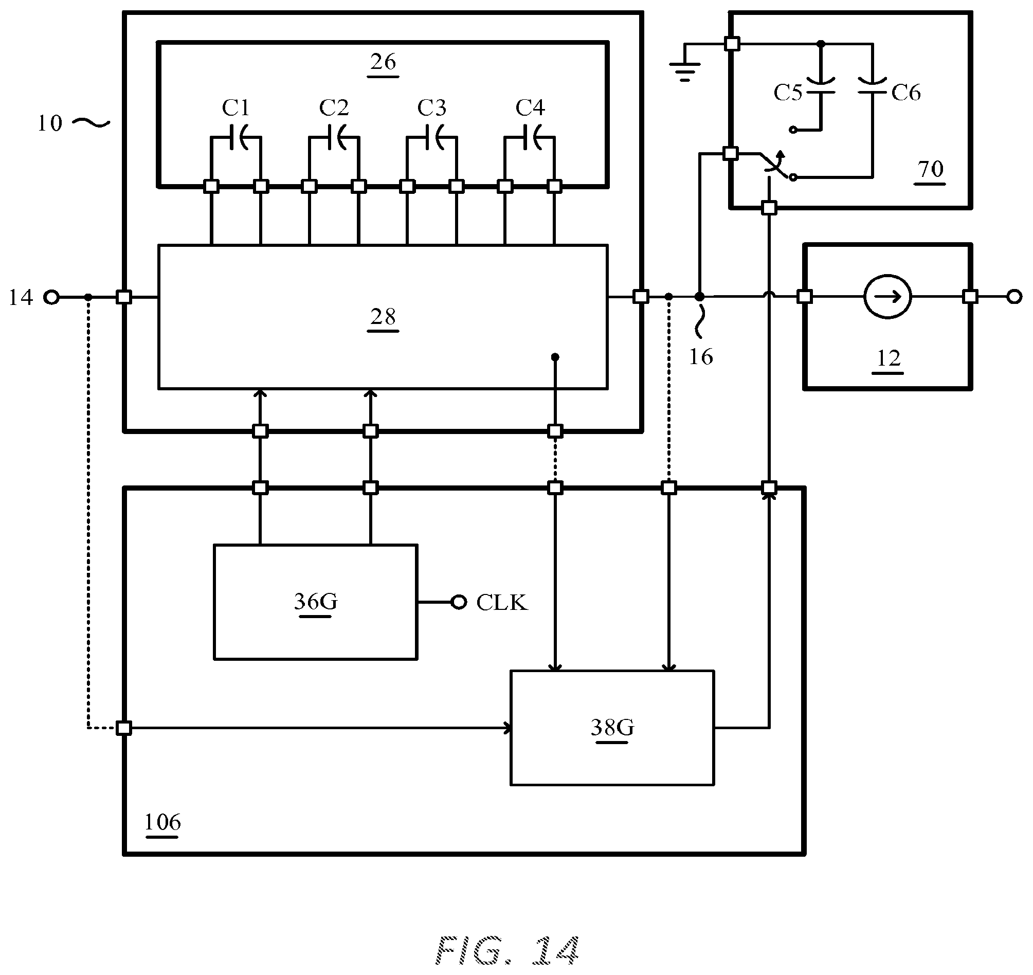Patent US11784561 Figure 12 – Charge pump stability control