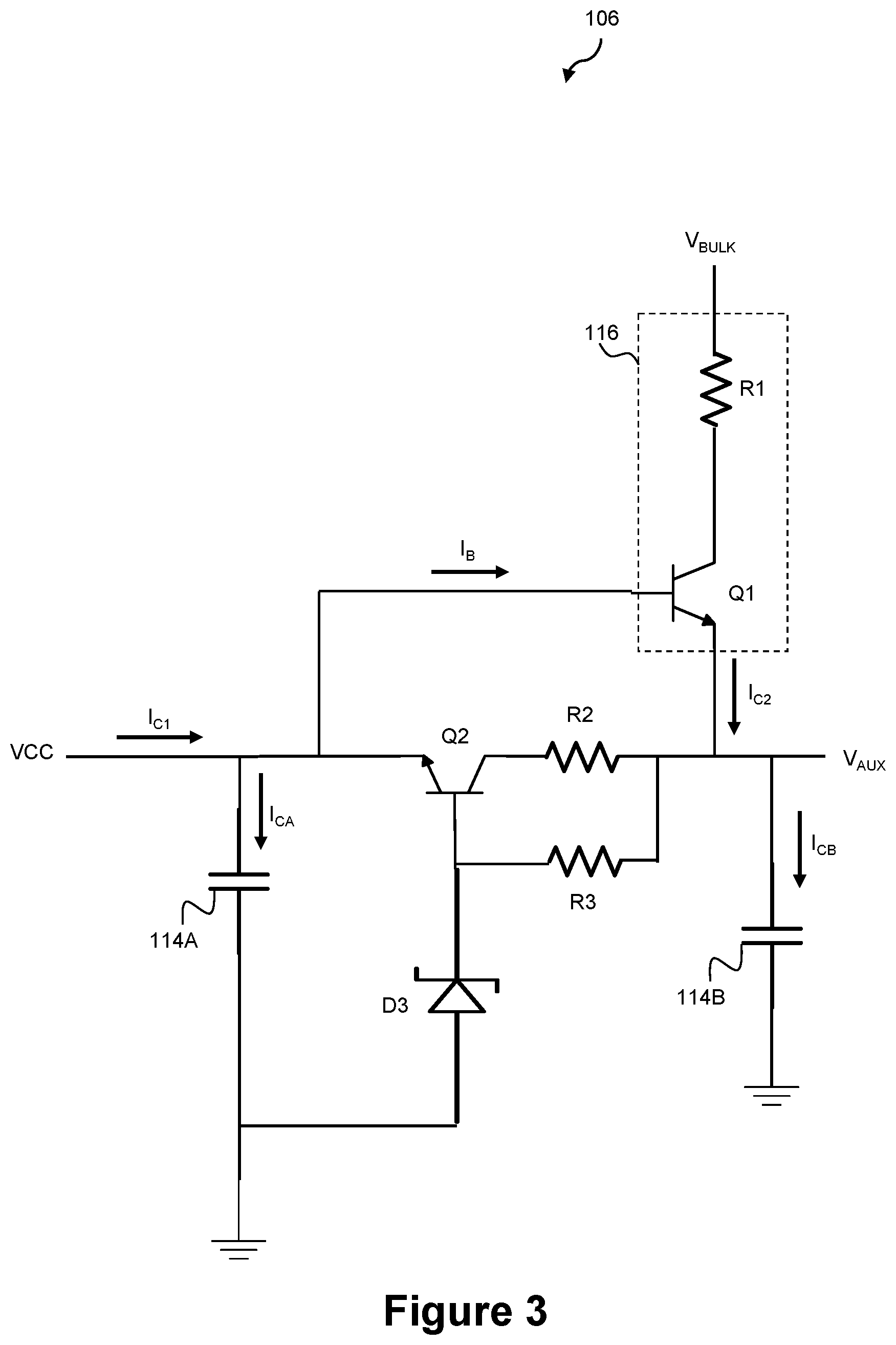 Patent US11784563 Figure 3 – High voltage startup booster