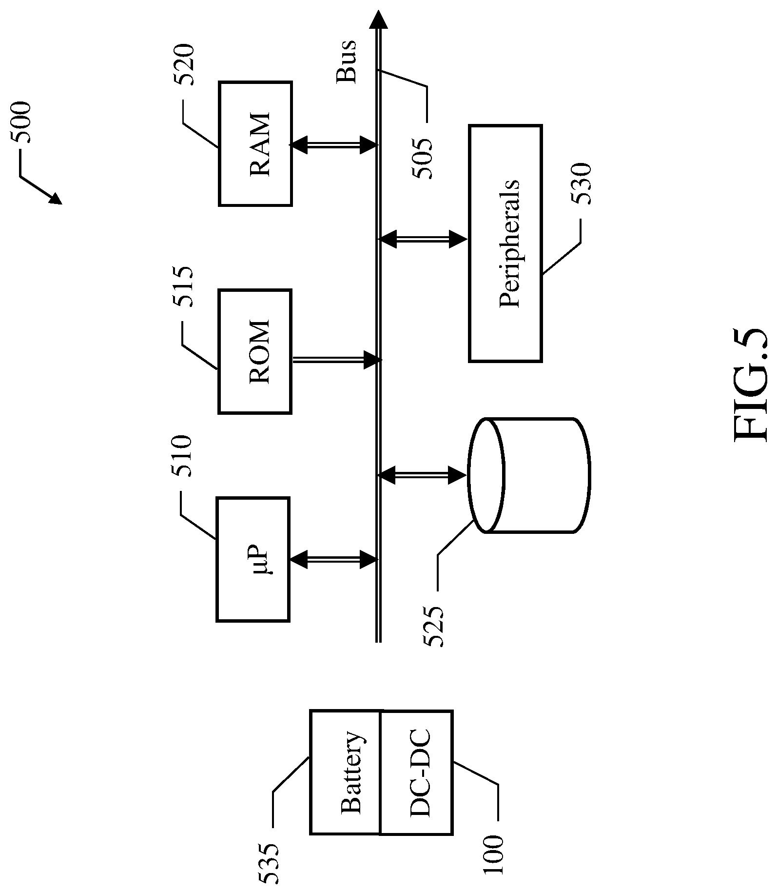 Patent US11784566 Figure 5 – Soft-start of a DC-DC converter based on capacitor switching