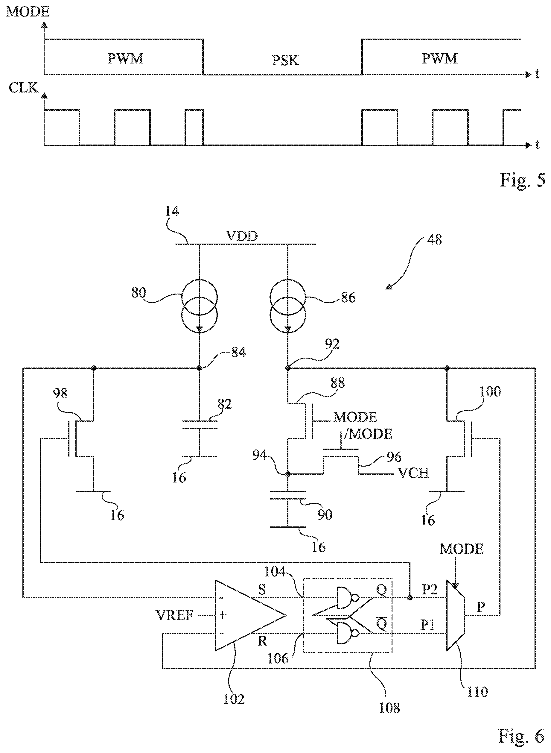 Patent US11784567 Figure 5 – Synchronization of an electronic device