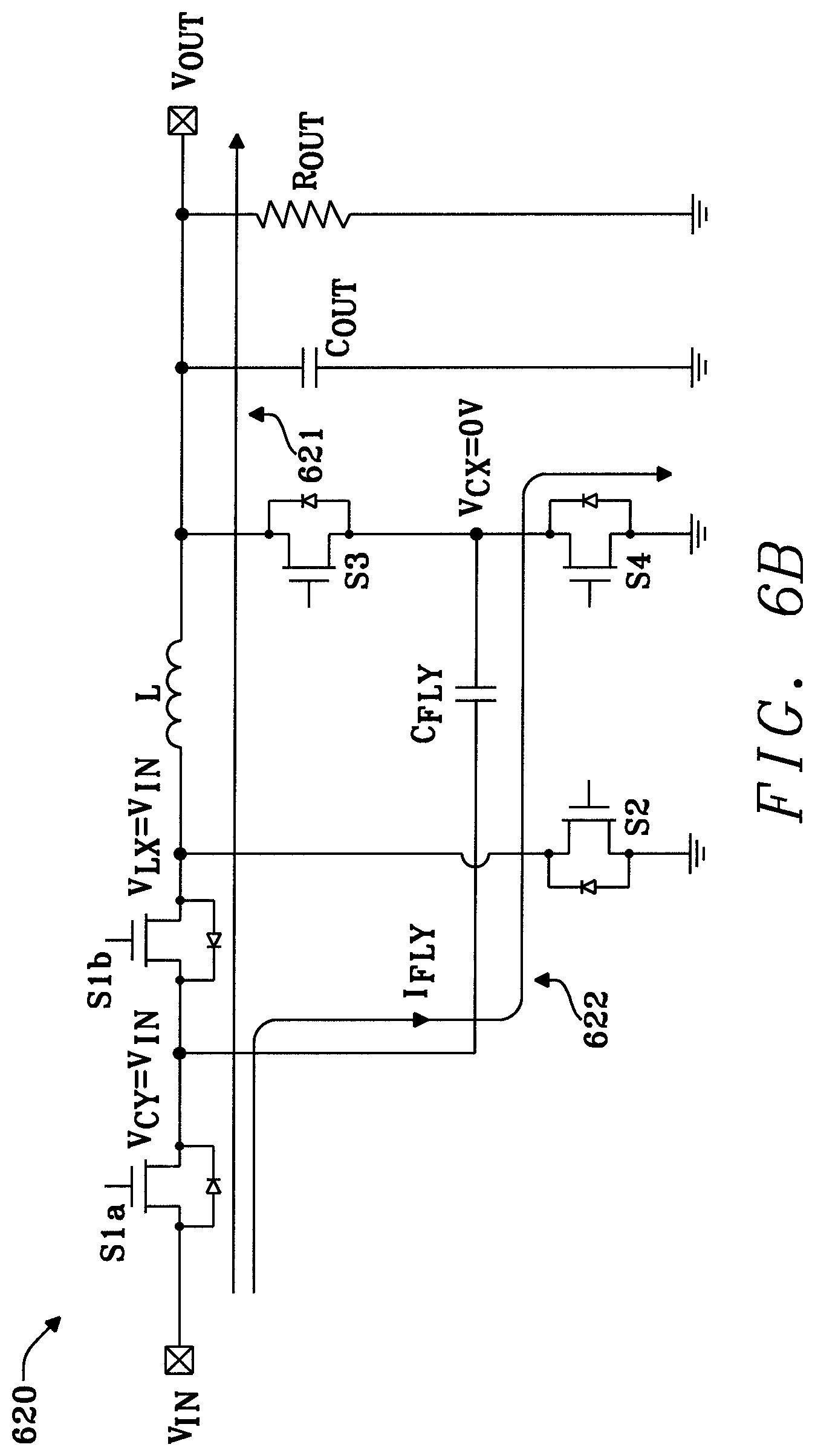 Patent US11784569 Figure 9 – Efficient hybrid buck-boost converter