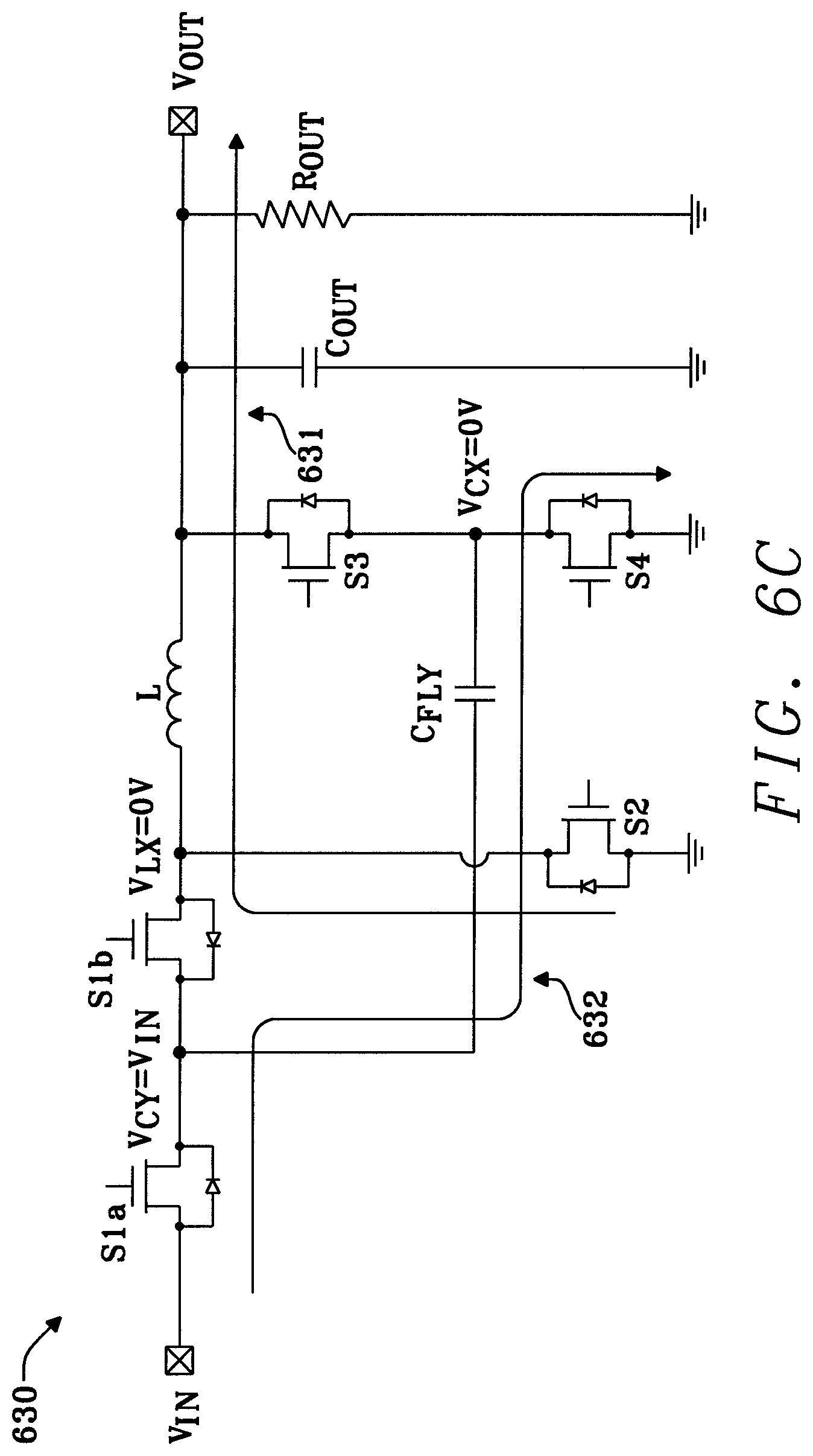 Patent US11784569 Figure 10 – Efficient hybrid buck-boost converter