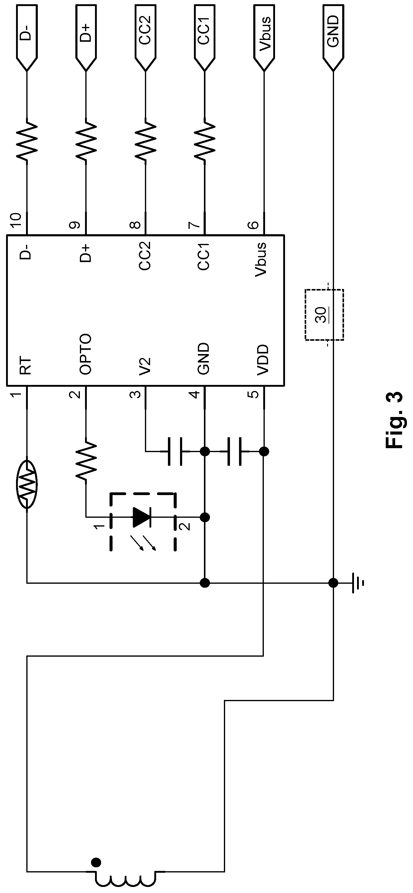 Patent US11784570 Figure 3 – Power path switch circuit