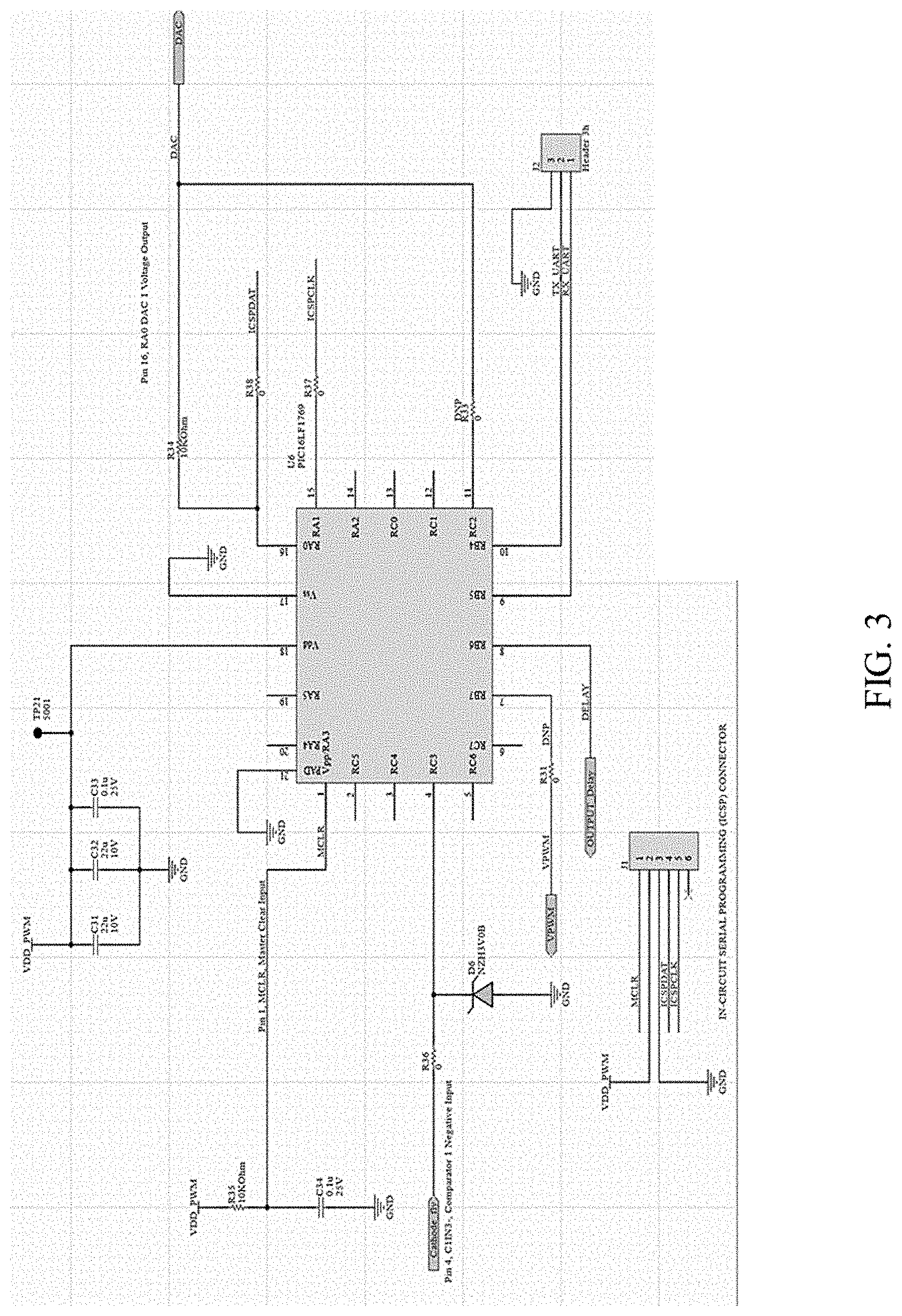 Patent US11784571 Figure 3 – Electrical network with flyback energy harvesting device