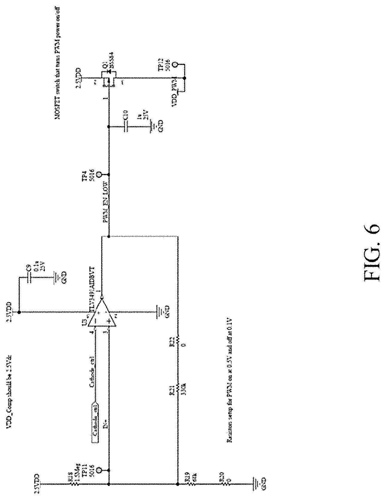 Patent US11784571 Figure 6 – Electrical network with flyback energy harvesting device