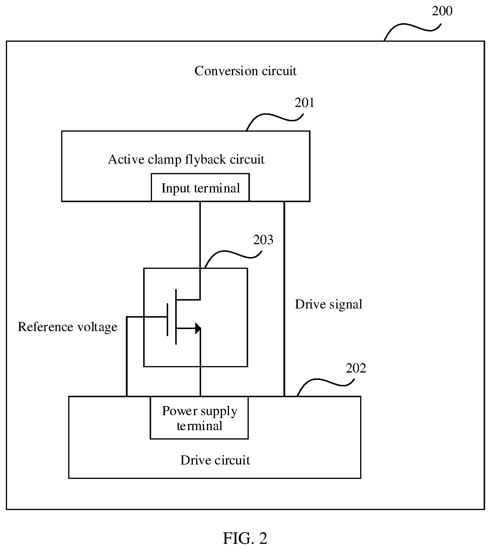 Patent US11784572 Figure 2 – Conversion circuit and adapter