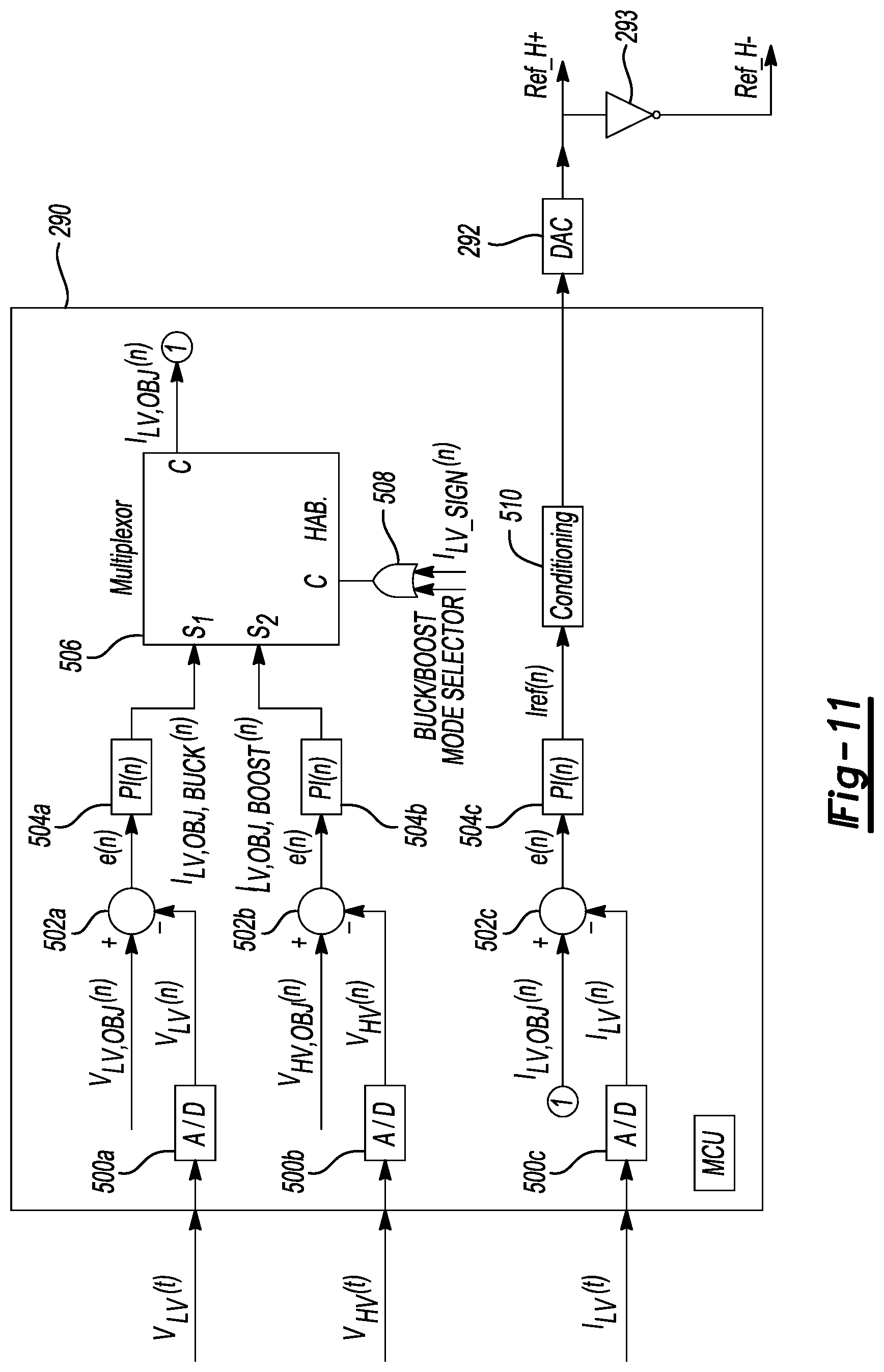 Patent US11784573 Figure 7 – HV/MV/LV DC/DC converter