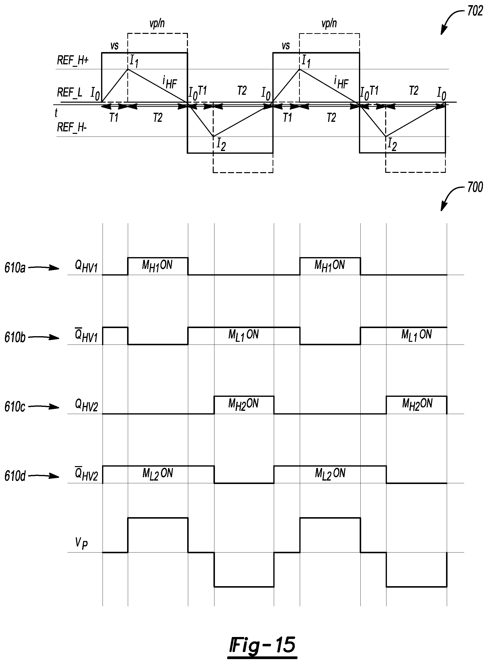 Patent US11784573 Figure 9 – HV/MV/LV DC/DC converter
