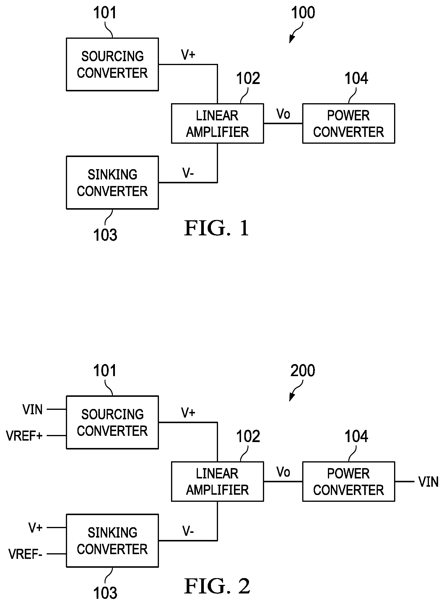 Patent US11784577 Figure 1 – Low noise power conversion system and method