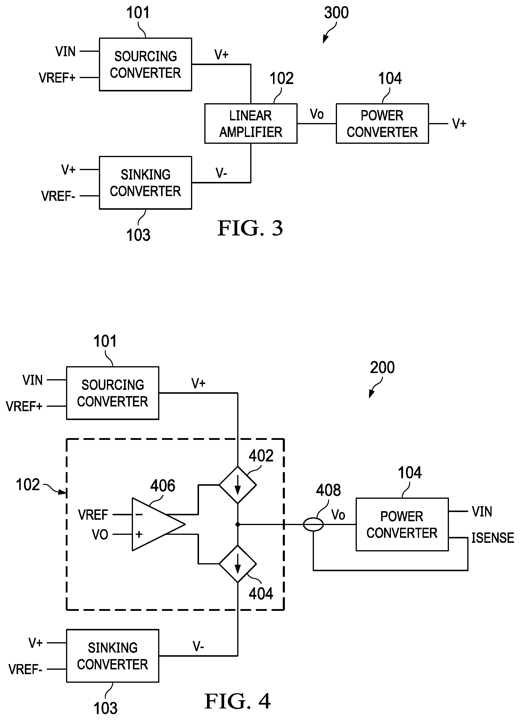 Patent US11784577 Figure 2 – Low noise power conversion system and method