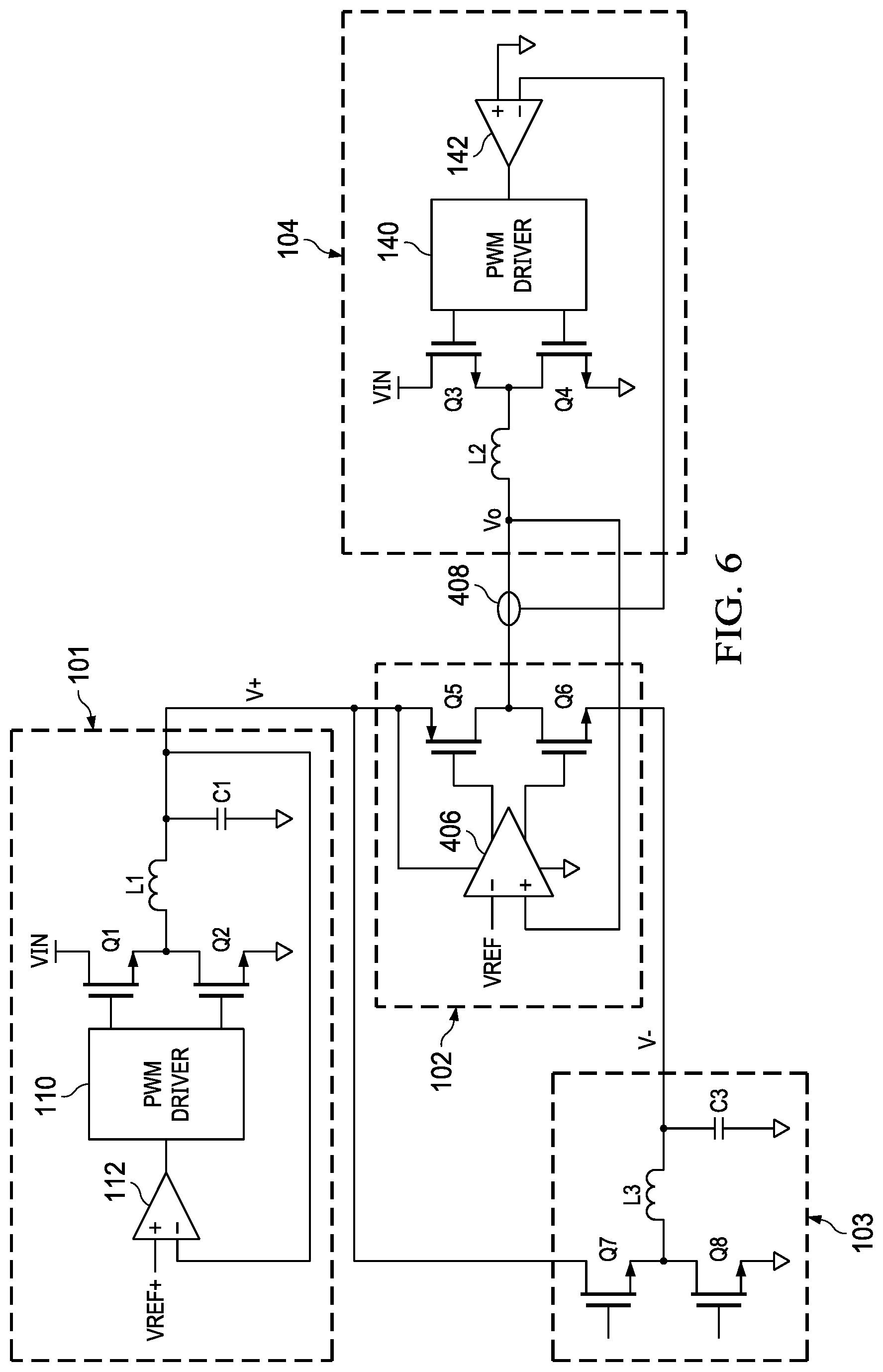 Patent US11784577 Figure 4 – Low noise power conversion system and method