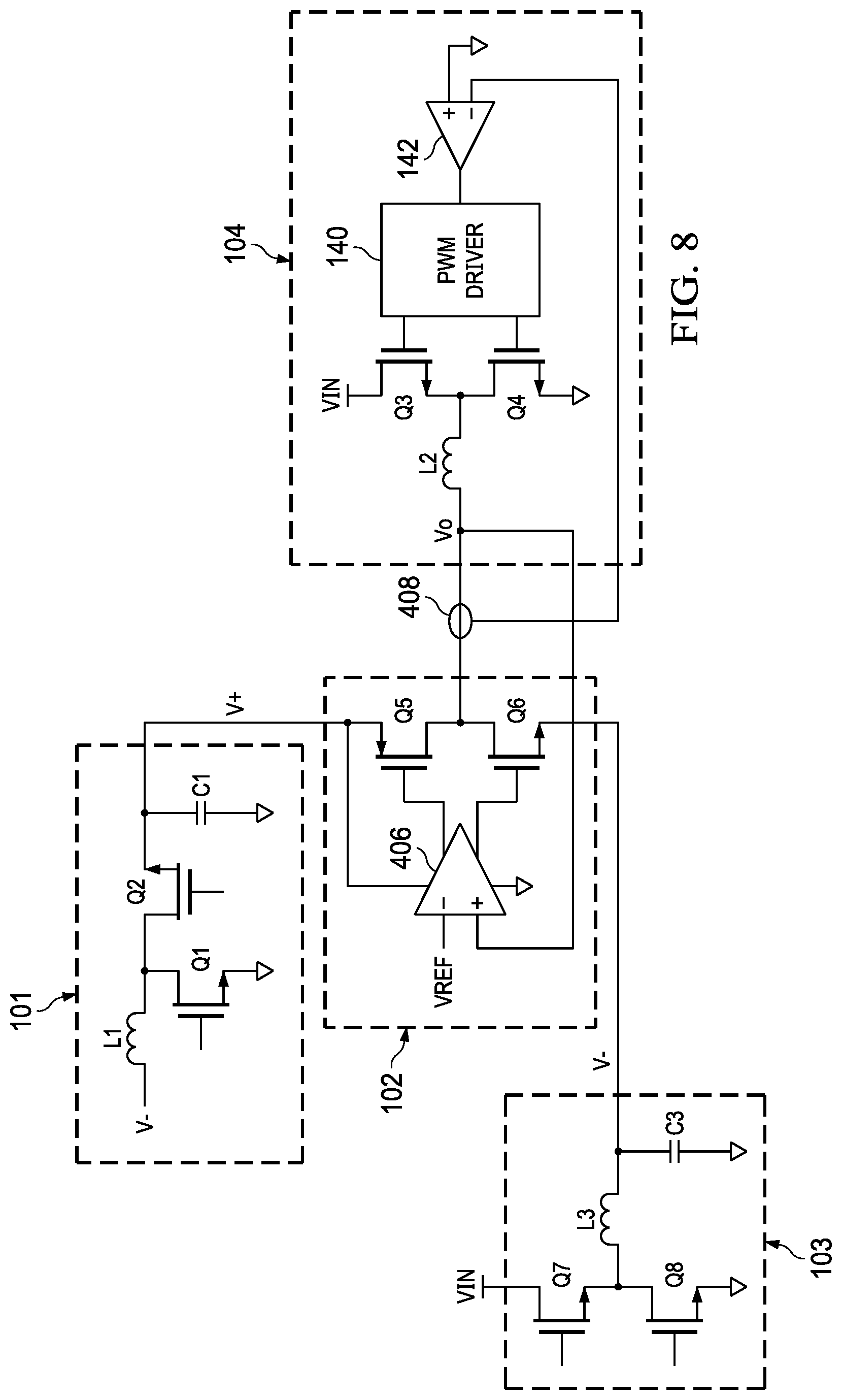 Patent US11784577 Figure 6 – Low noise power conversion system and method